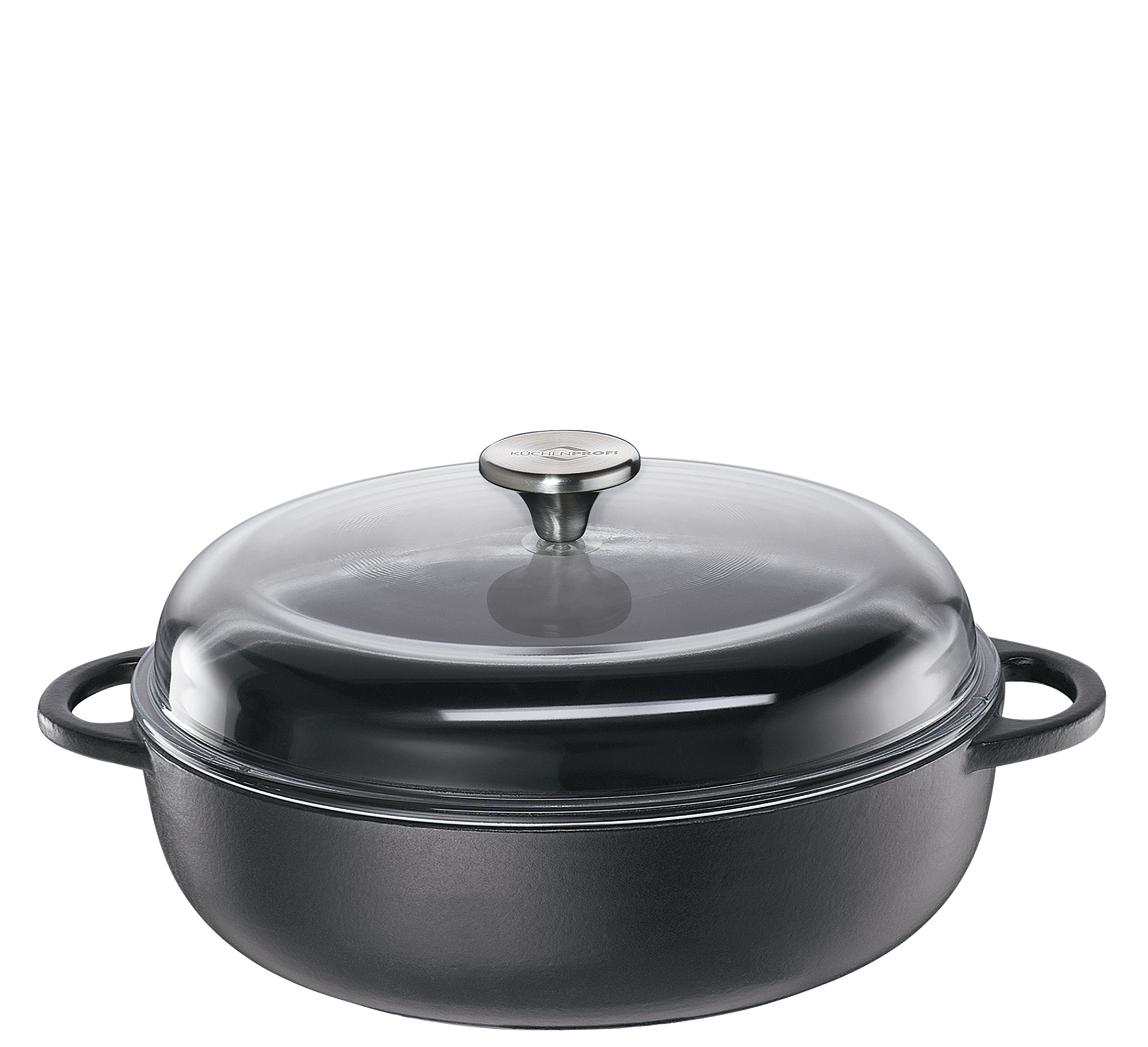 PROVENCE - Bauernpfanne mit Glasdeckel, 24 cm classic black PROVENCE - Bauernpfanne mit Glasdeckel, 24 cm classic black