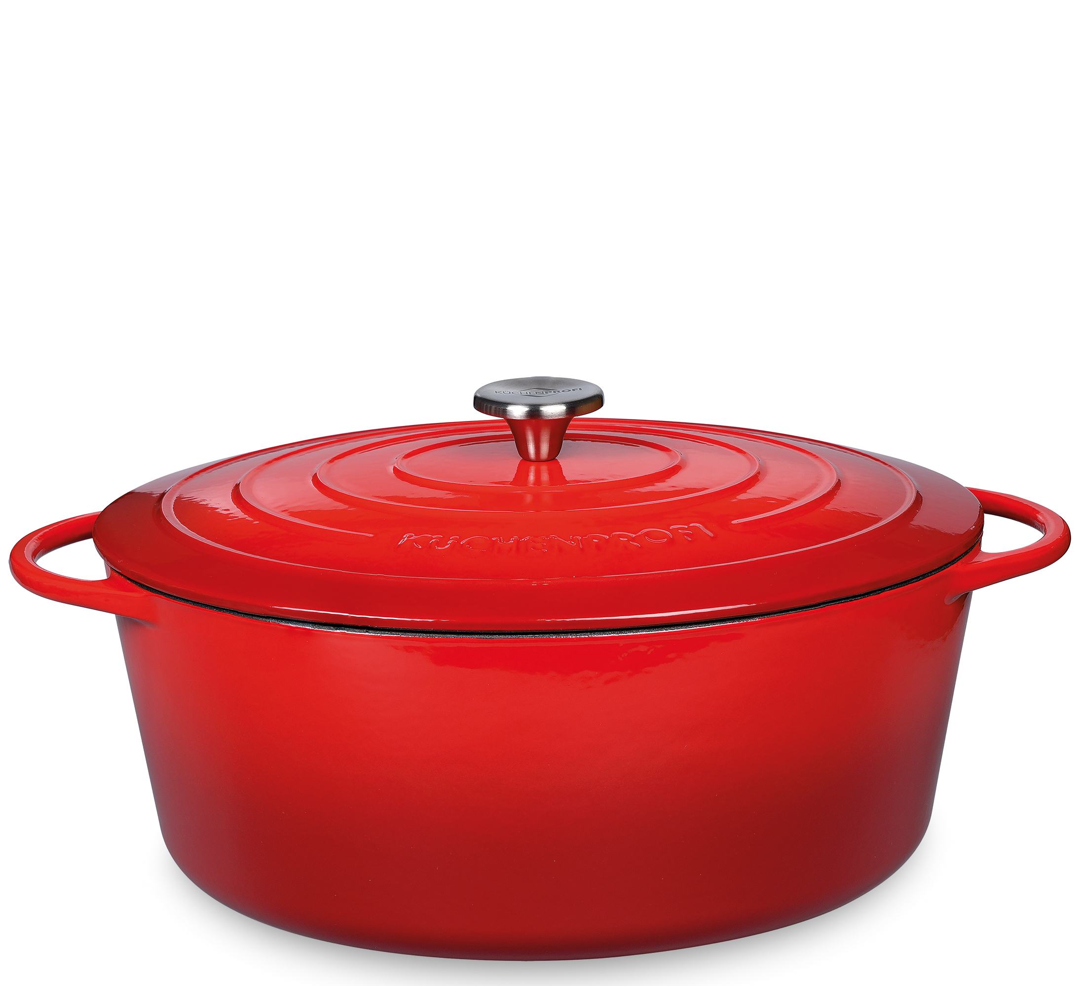 PROVENCE - Bratentopf oval, 31 cm classic red 