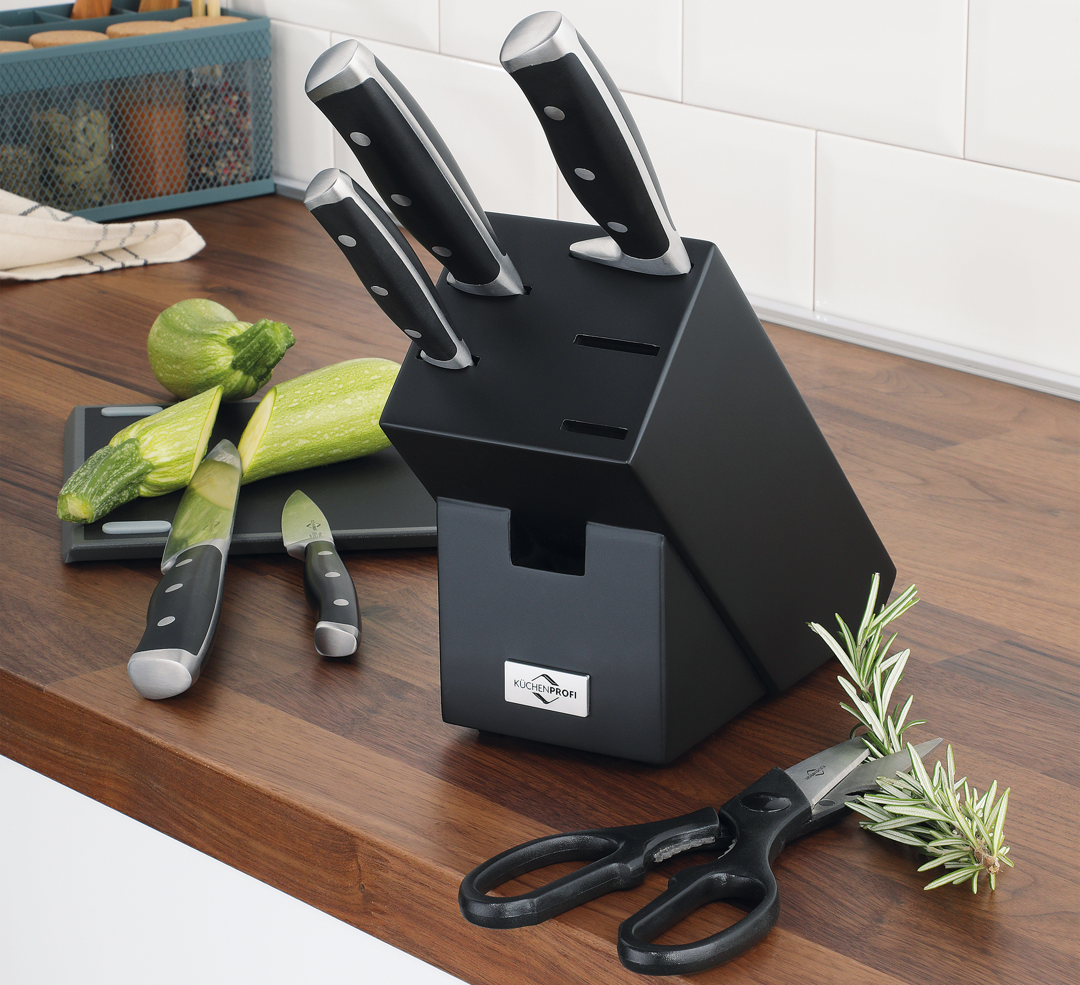 Messerblock PRIMUS CLASSIC, 7-tlg., schwarz