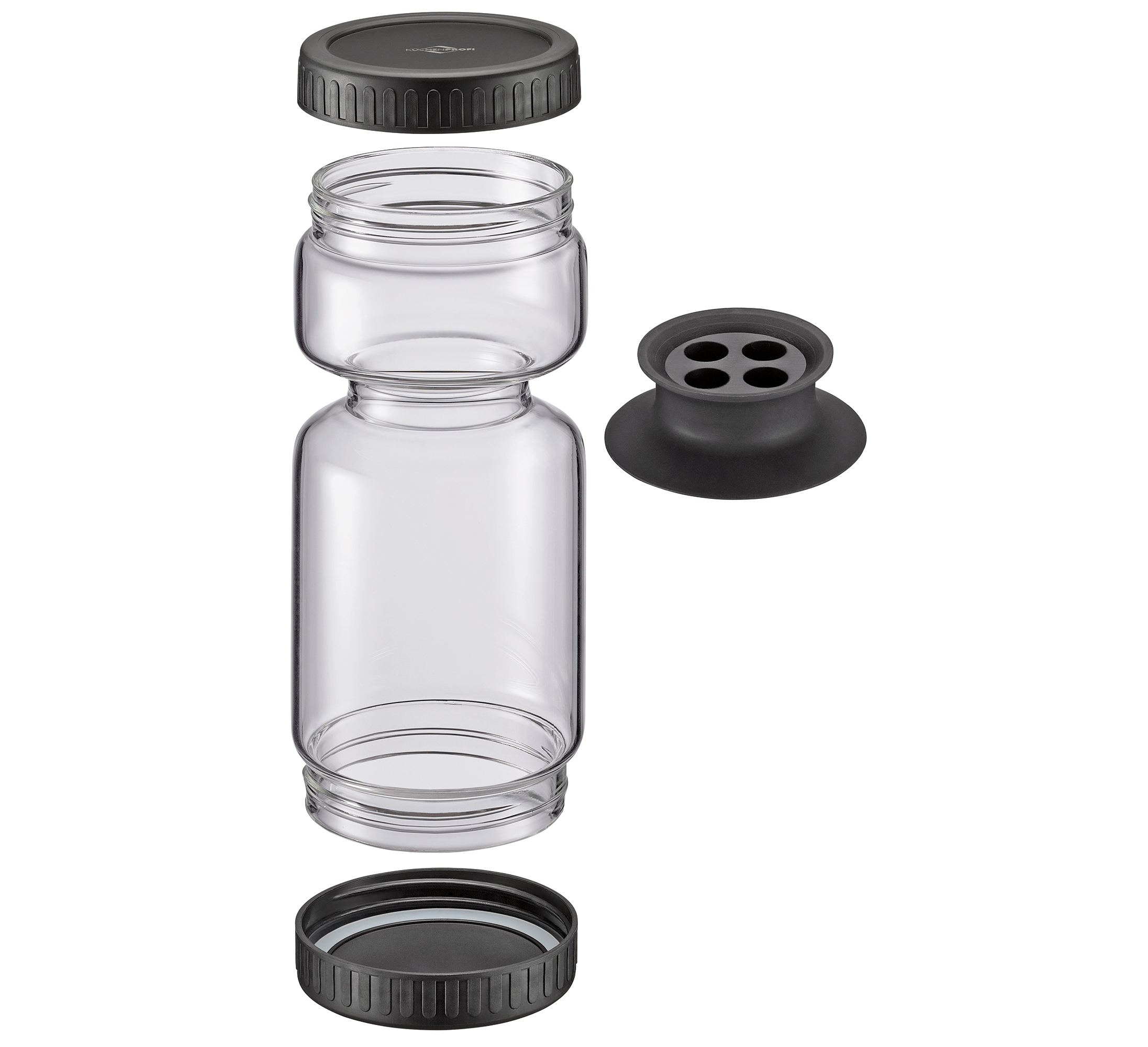 Abtropfglas TWIST 750 ml