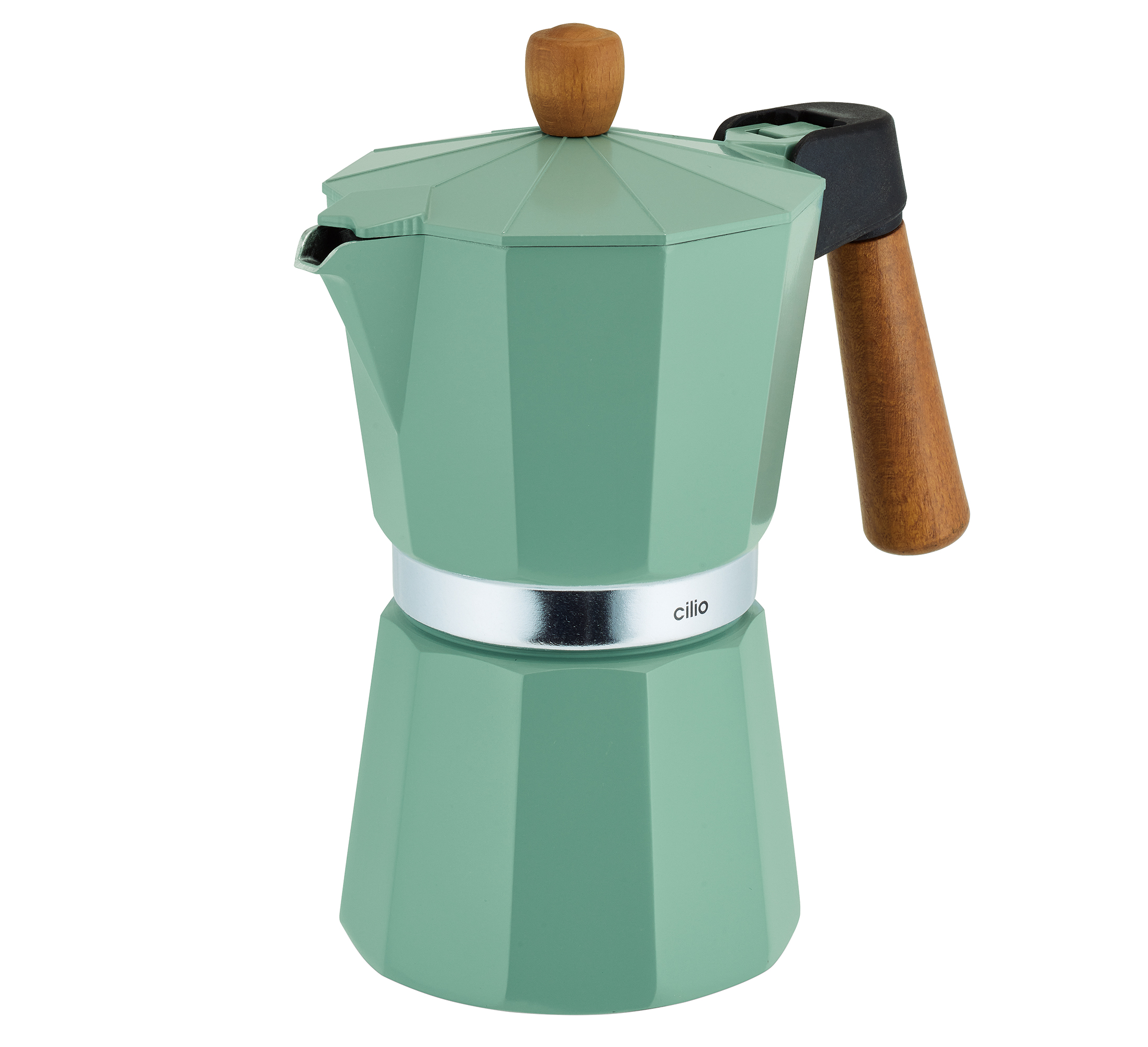Espressokocher LEGNO 6T menta
