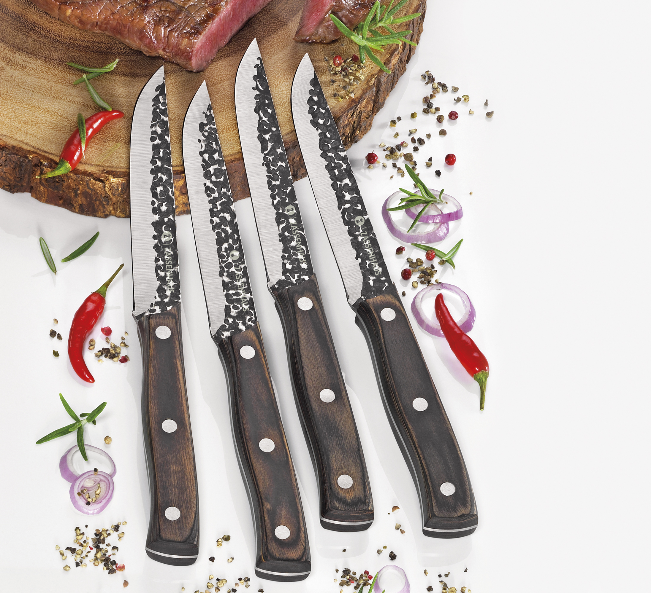 Steakmesser HUNTER 4er-Set