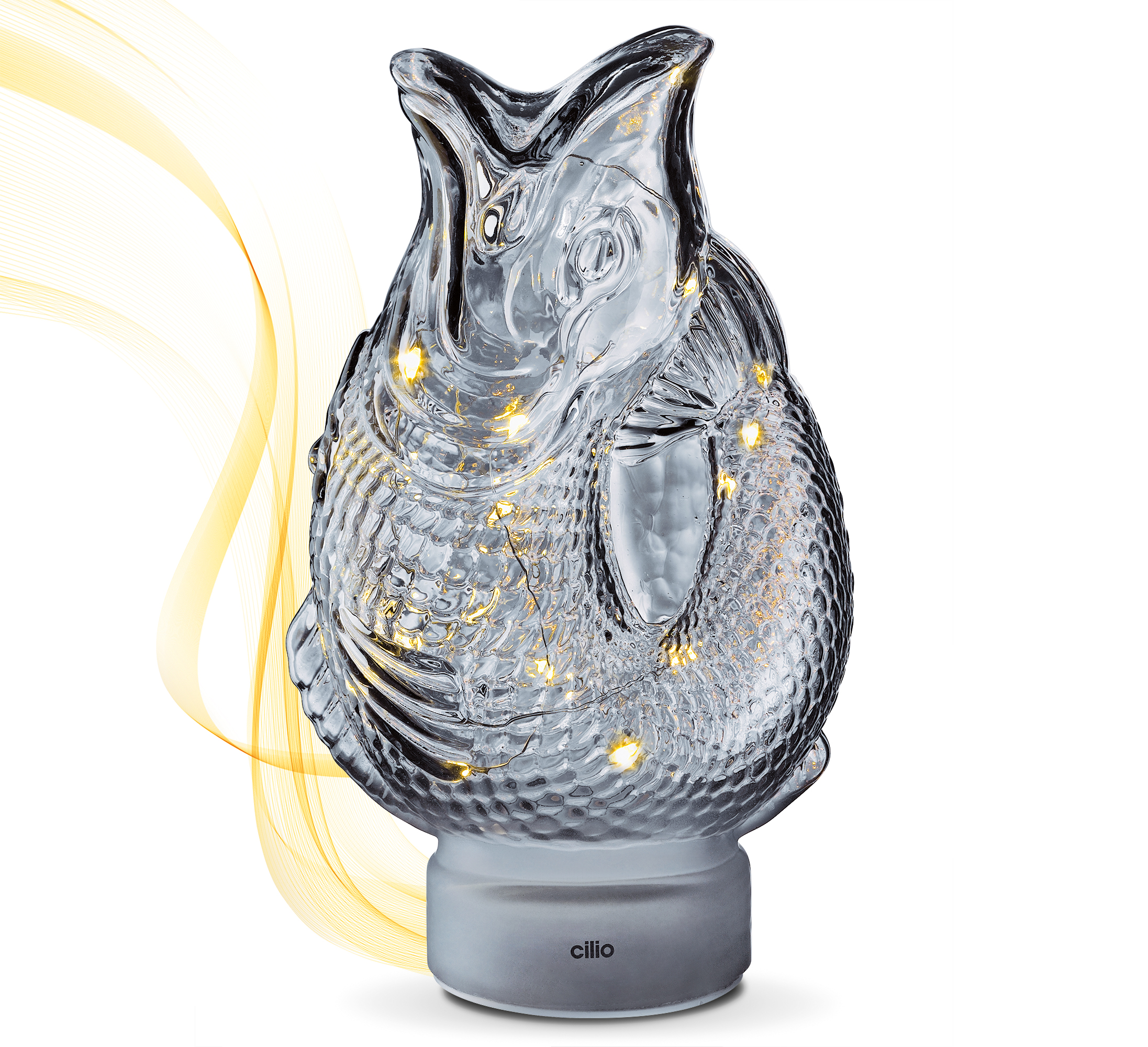 LED-Dekoleuchte NEMO grau