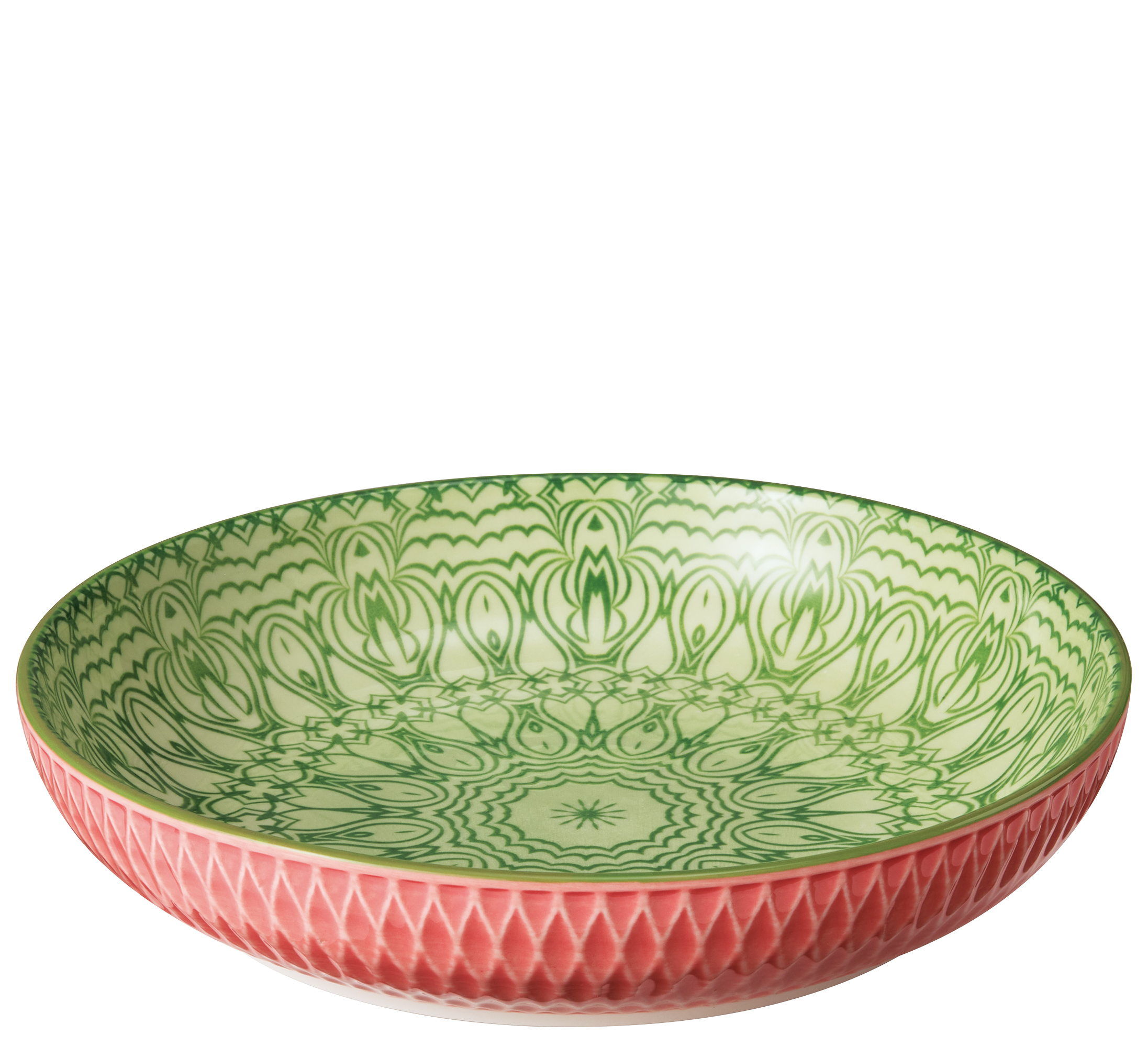 Schale AMICI Rauten rosa 21 cm