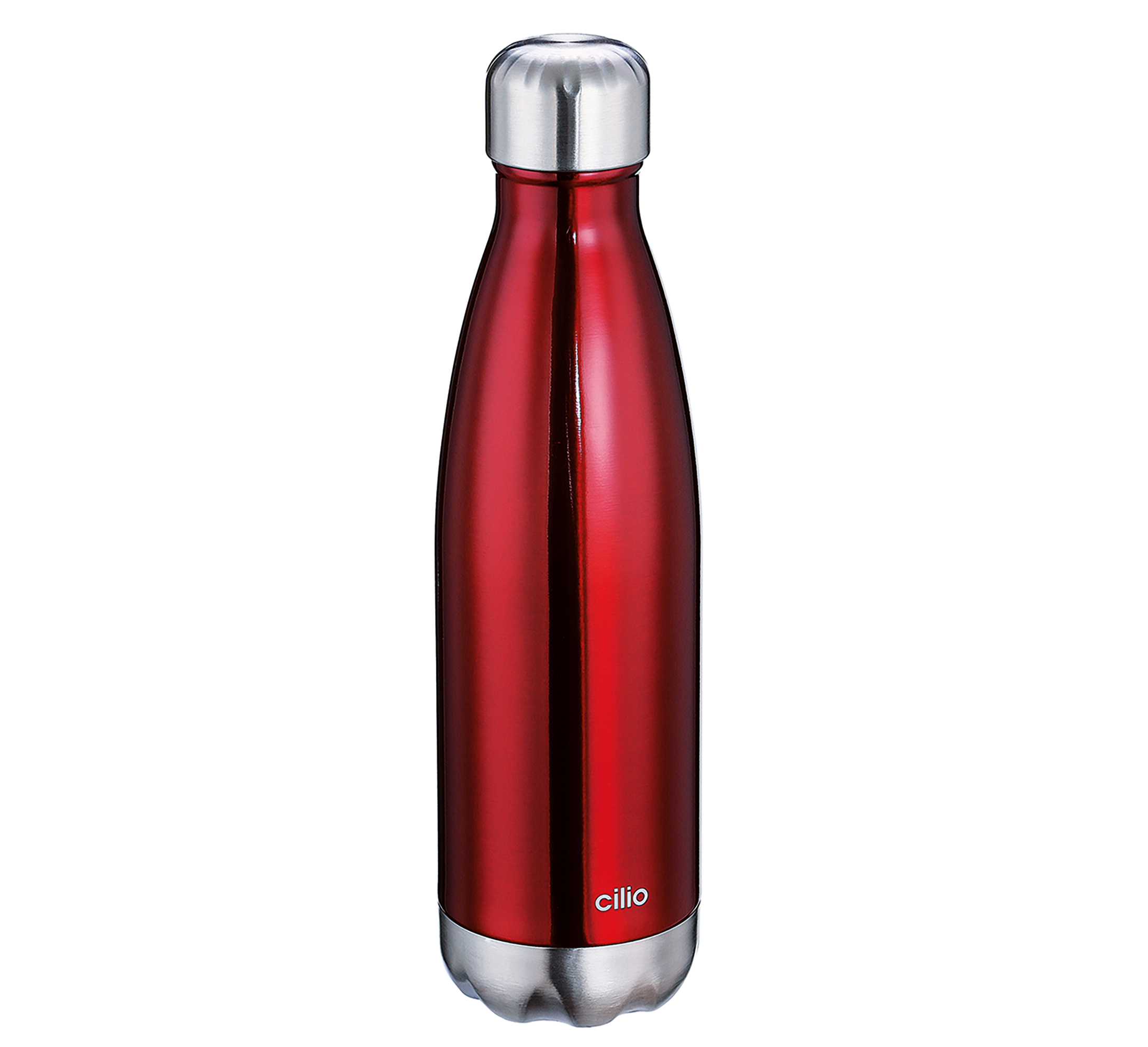 Isoliertrinkflasche ELEGANTE 500 ml rot