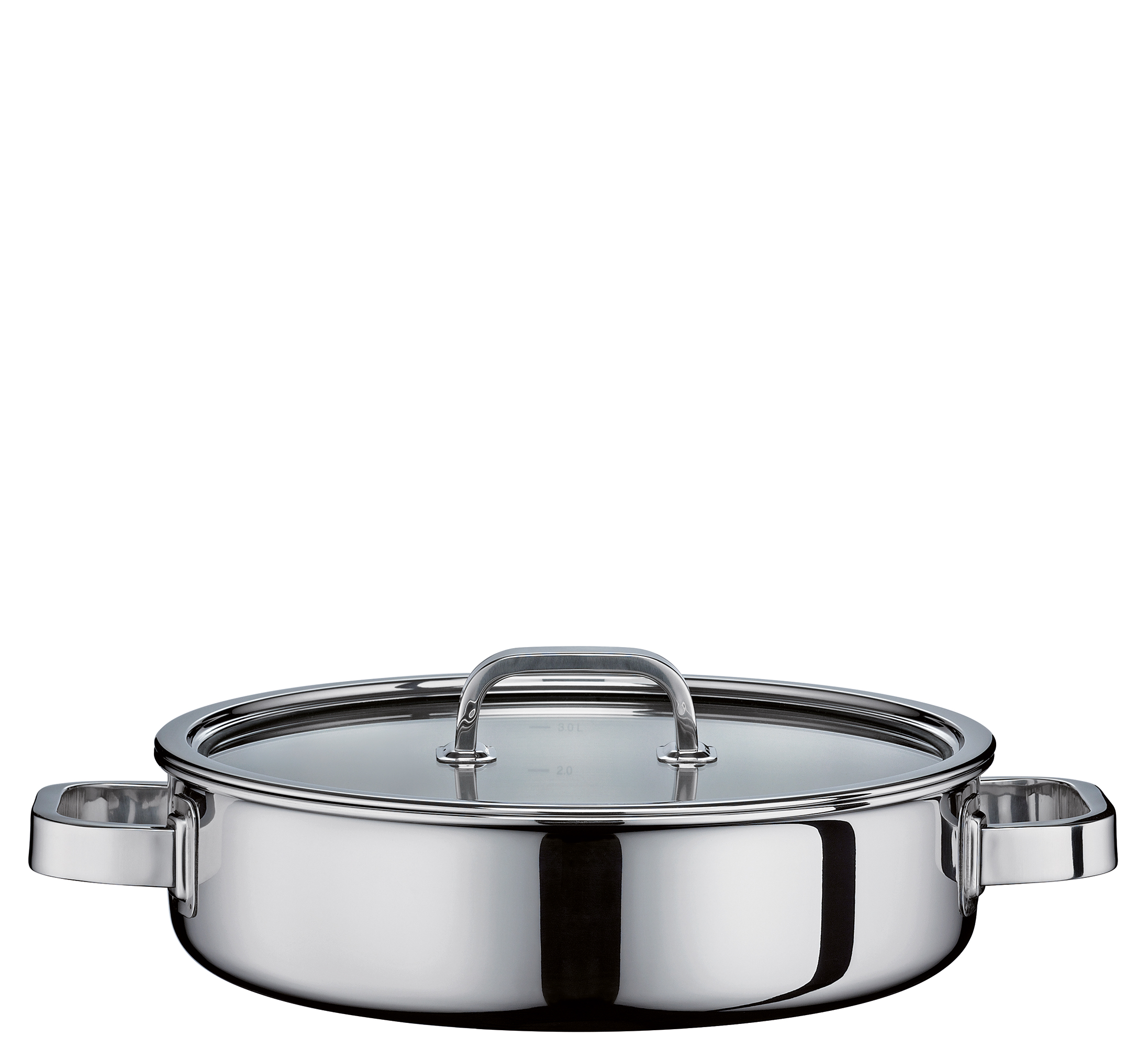 Gourmettopf mit Glasdeckel FINESSE2+ 28 cm