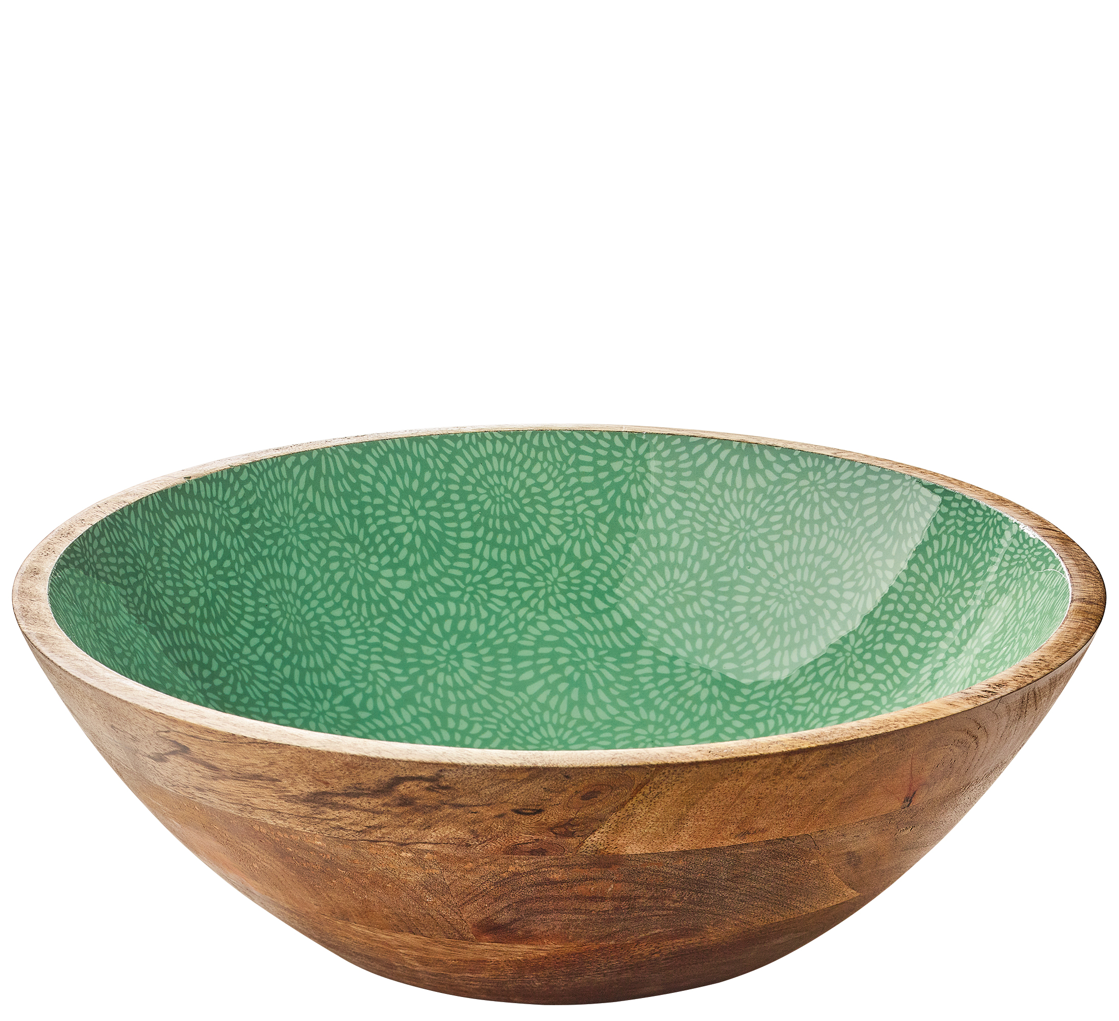 Schüssel BRUSH GREEN, Mango, Ø 35 cm x 12 cm