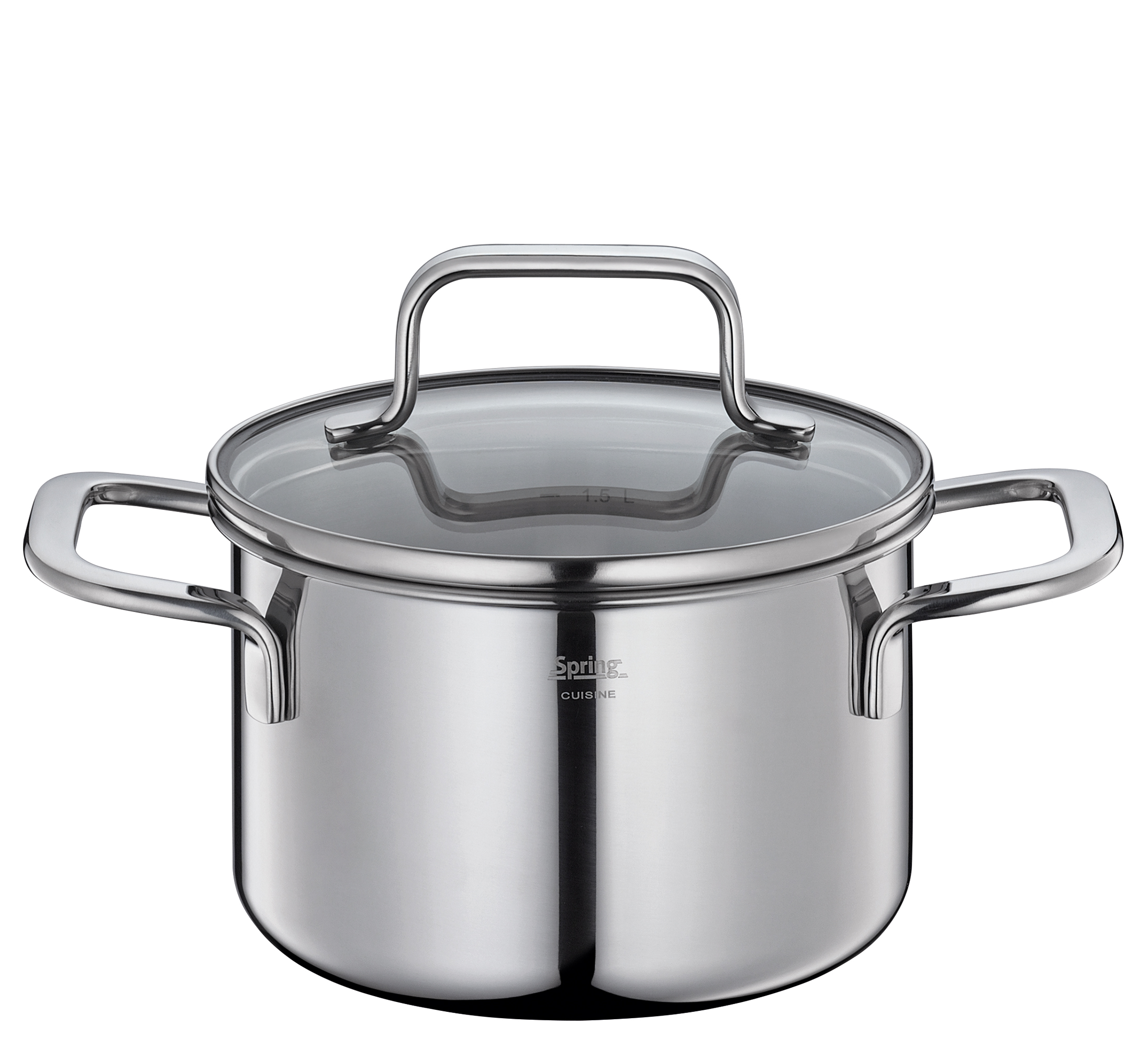 Topf-Set mit Glasdeckel CUISINE 4-teilig