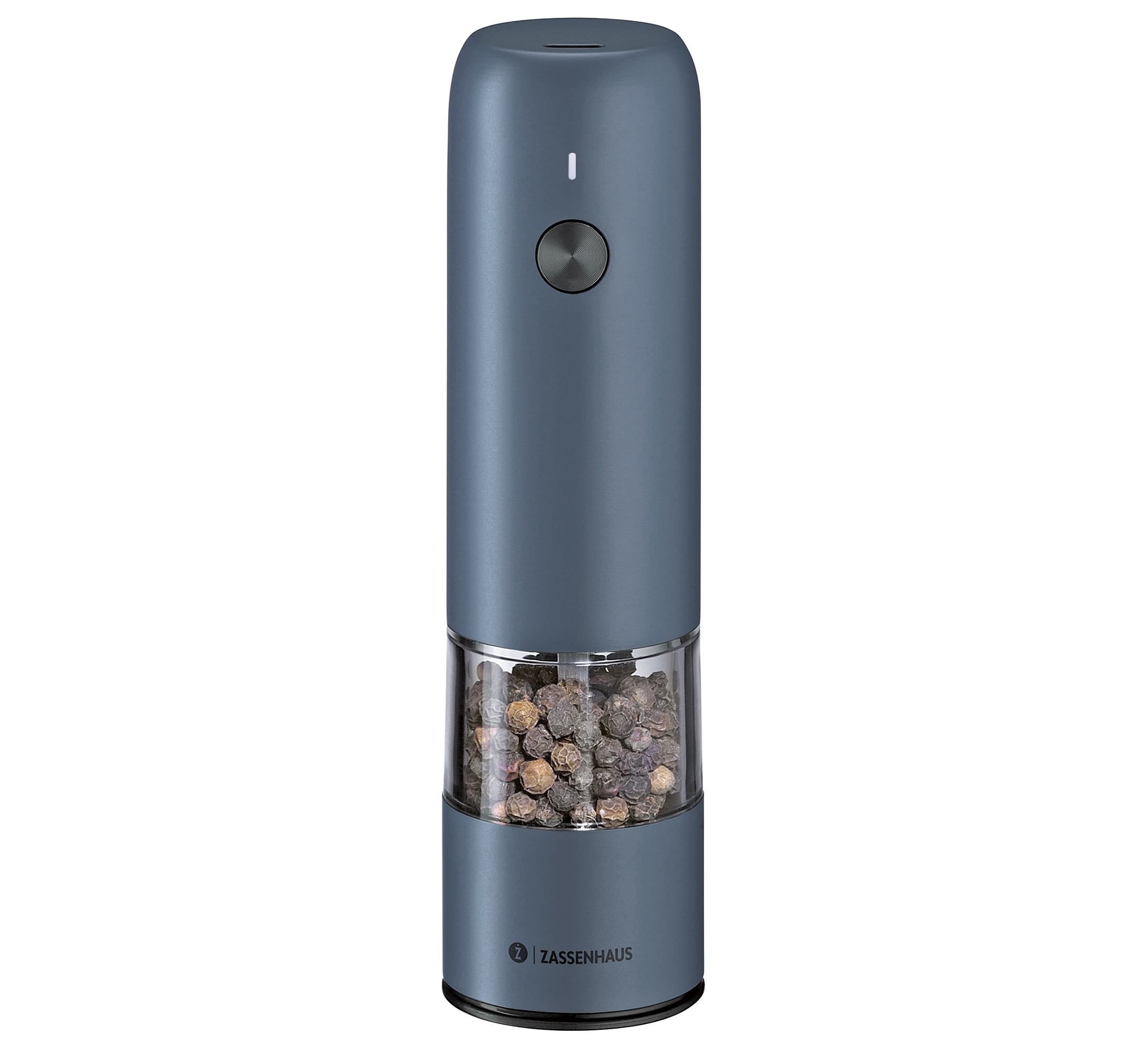 Pfeffermühle KÖLN USB elektrisch 14 cm blau