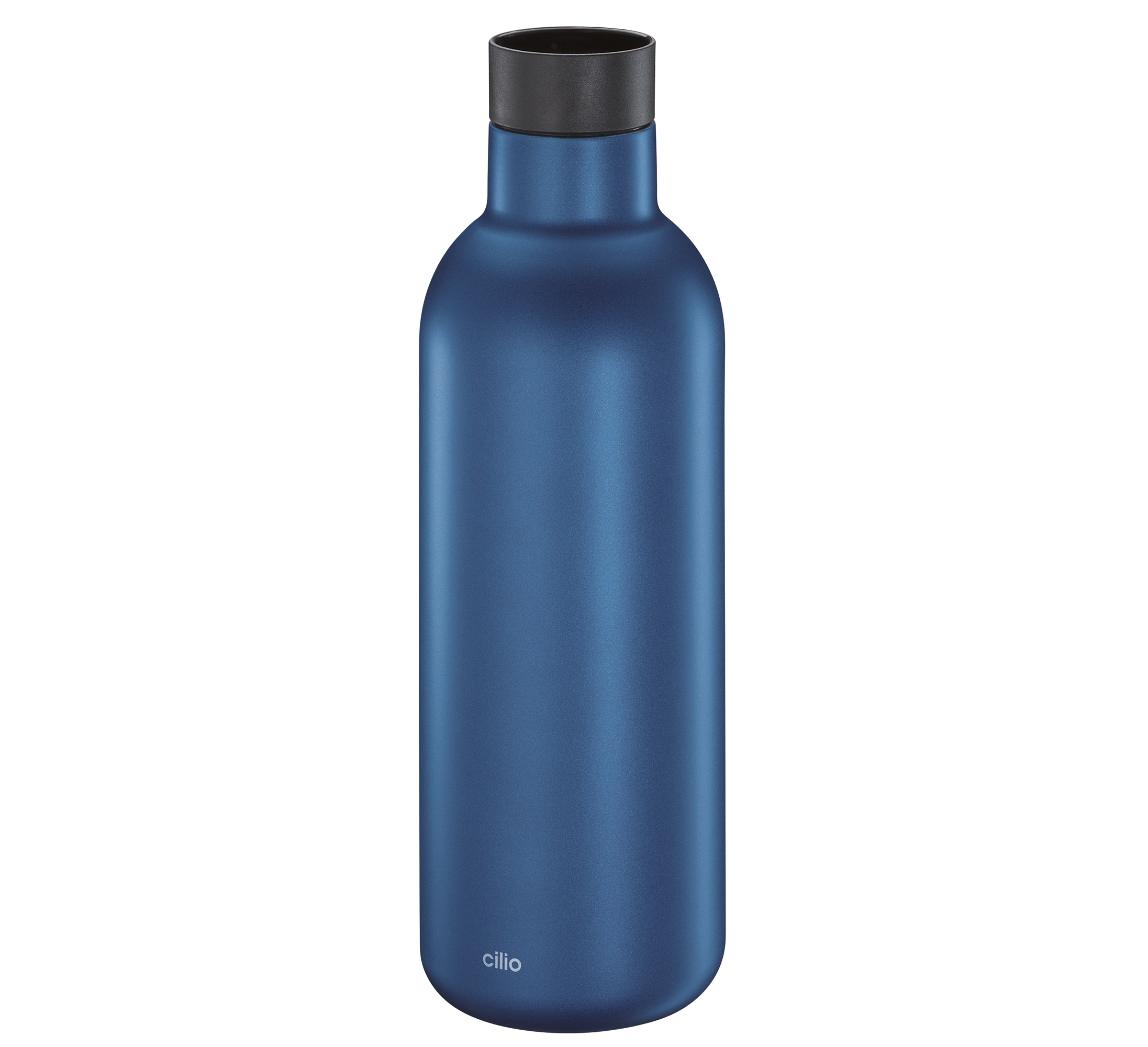 Isoliertrinkflasche DELUXE 650 ml blau matt