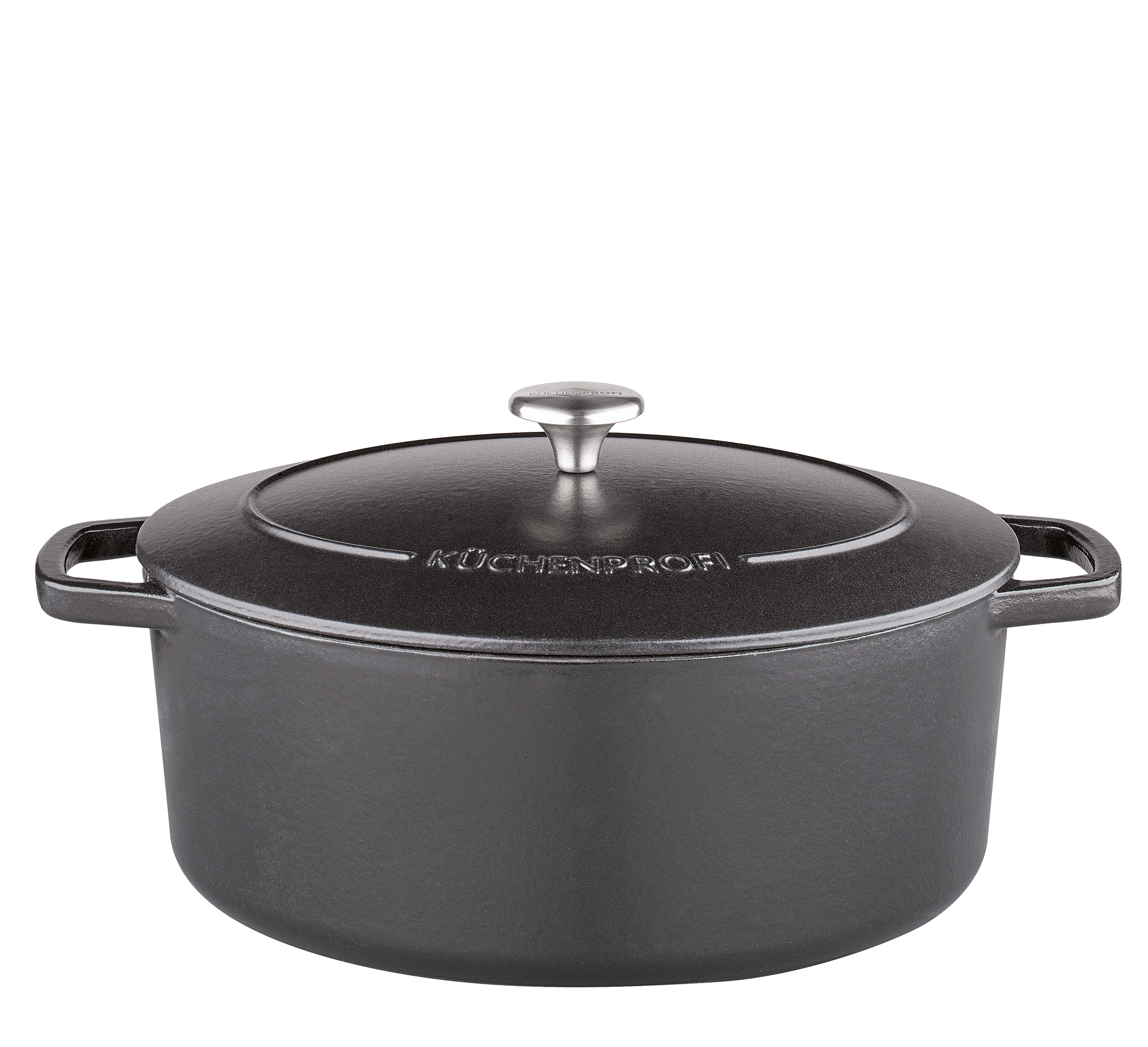Bratentopf BRETAGNE oval, 33 cm schwarz