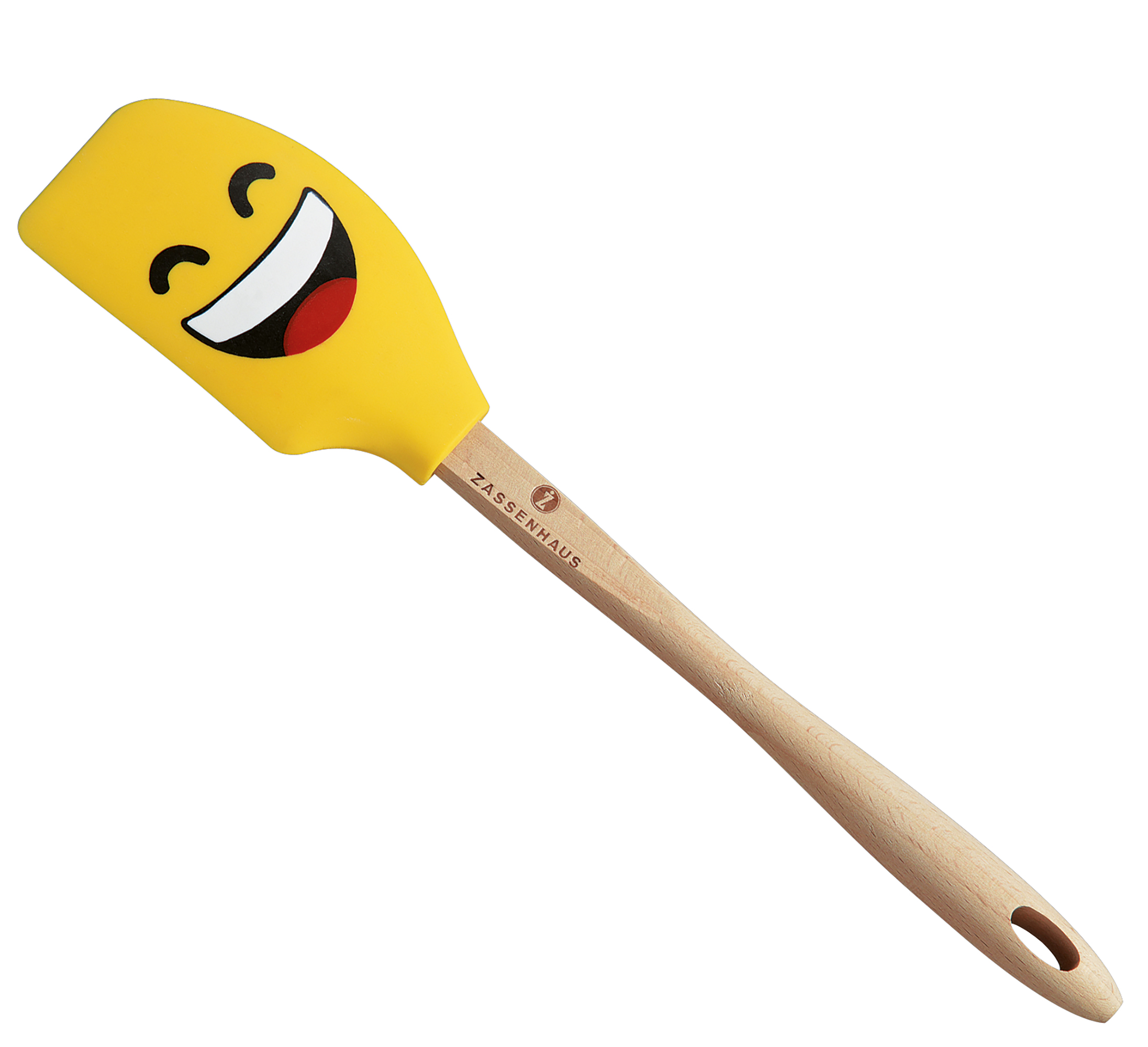 SMILEY - Teigschaber FUN, Buche 30,5 cm