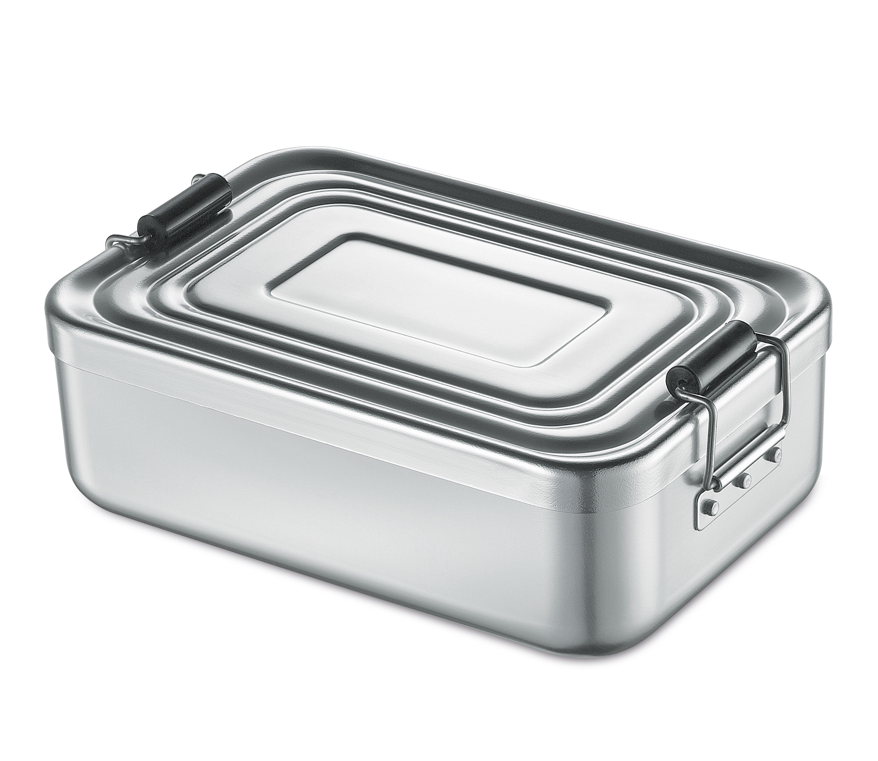 Lunchbox groß, silber