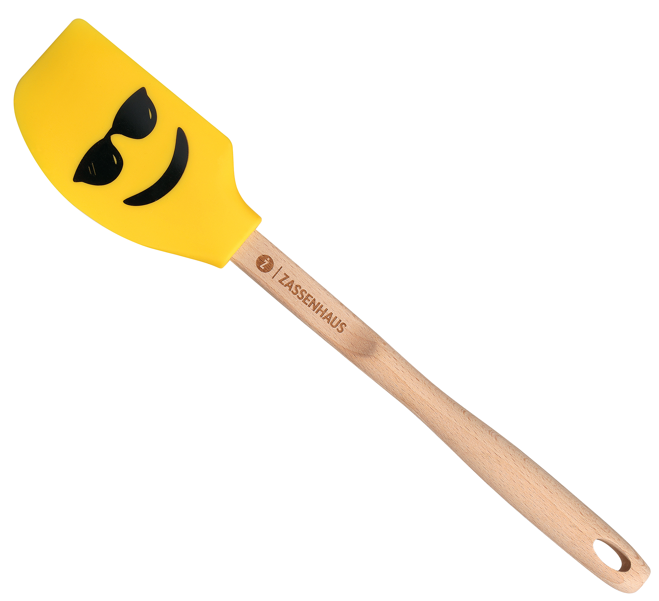 SMILEY2 - Teigschaber COOL, Buche 30,5 cm