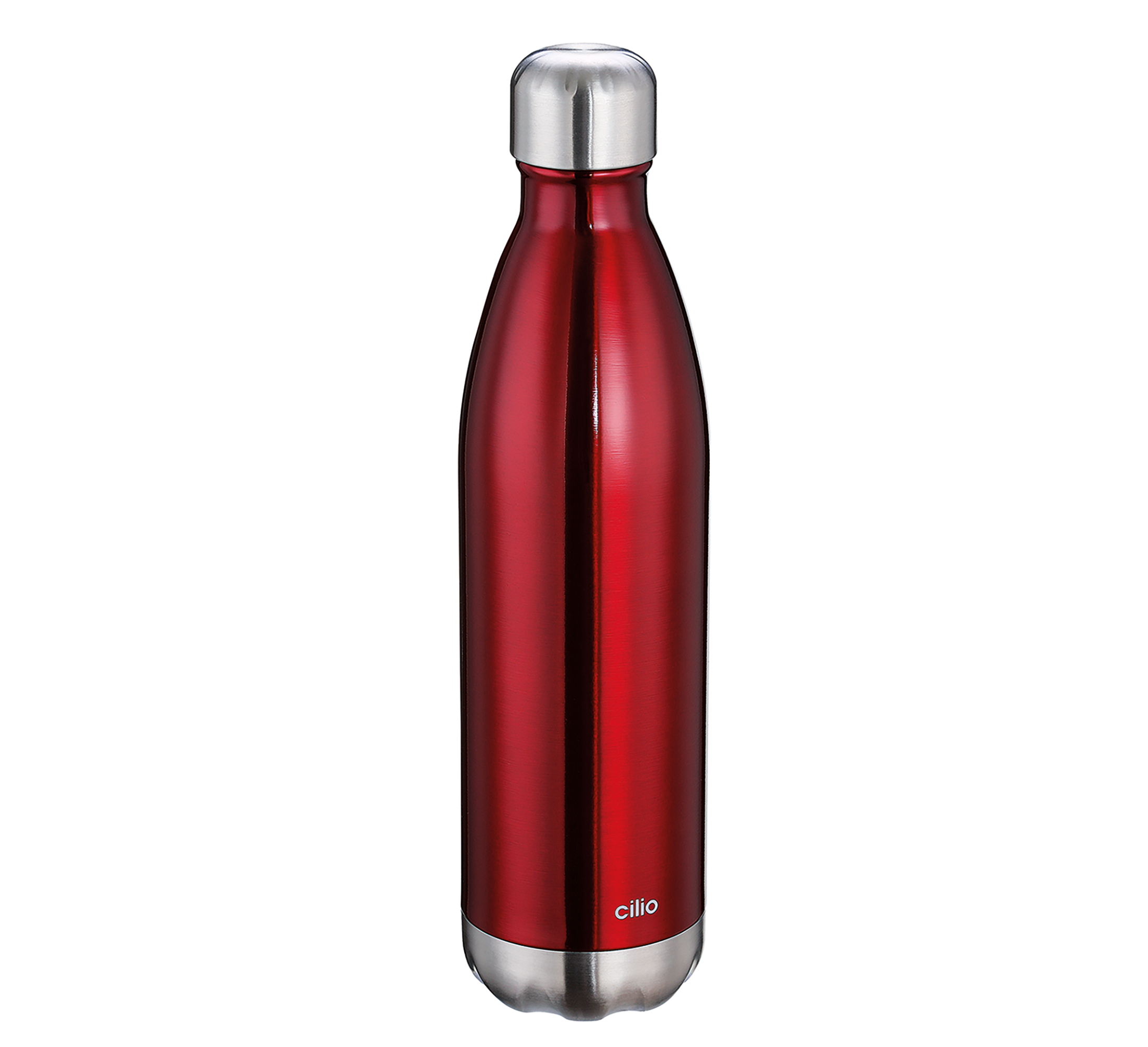 Isoliertrinkflasche ELEGANTE 750 ml rot