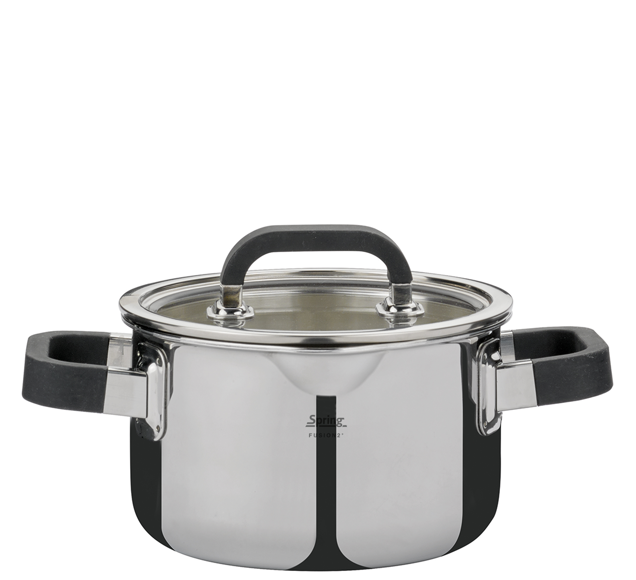 Kochtopf mit Glasdeckel FUSION2+ 16 cm