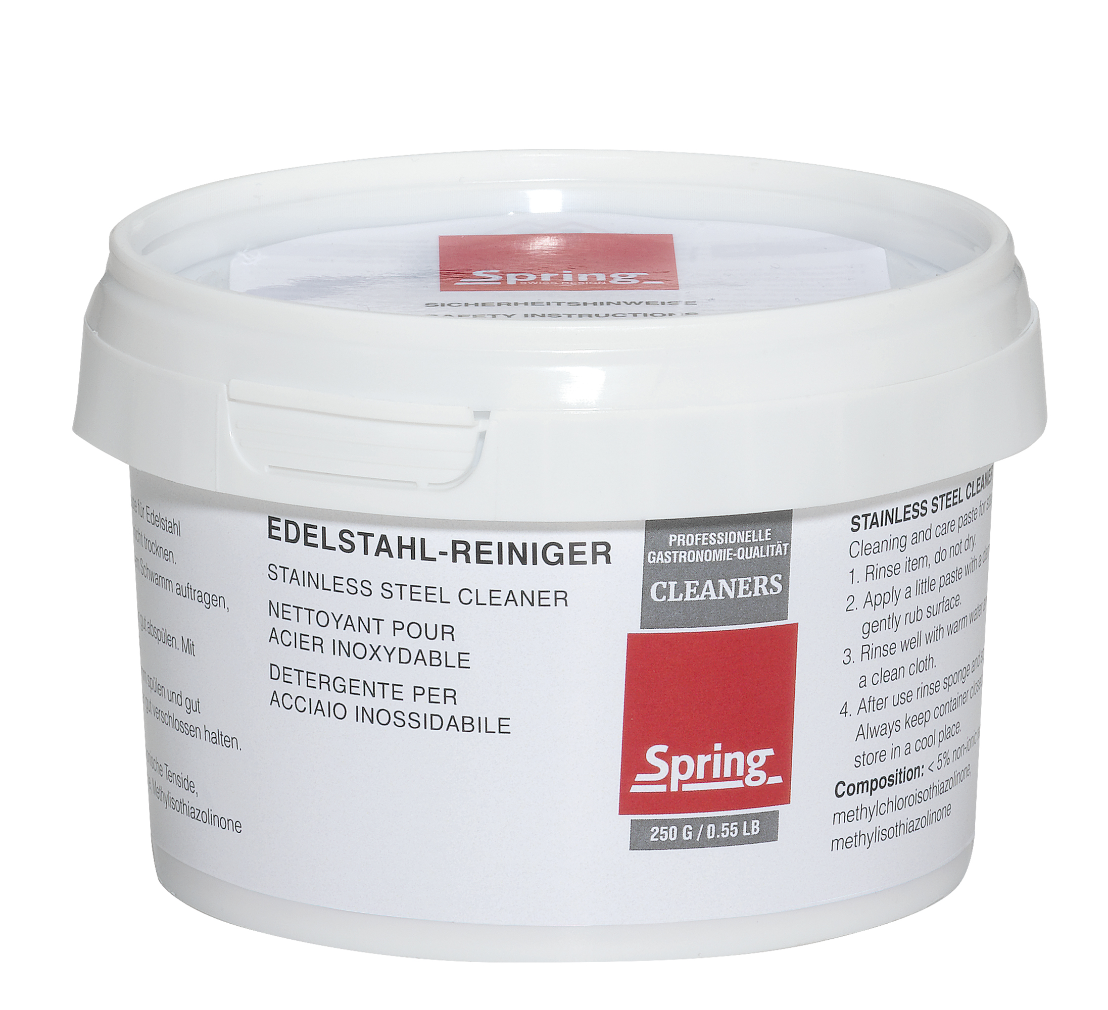 CLEANERS - Edelstahlreiniger und -pflege 250 g
