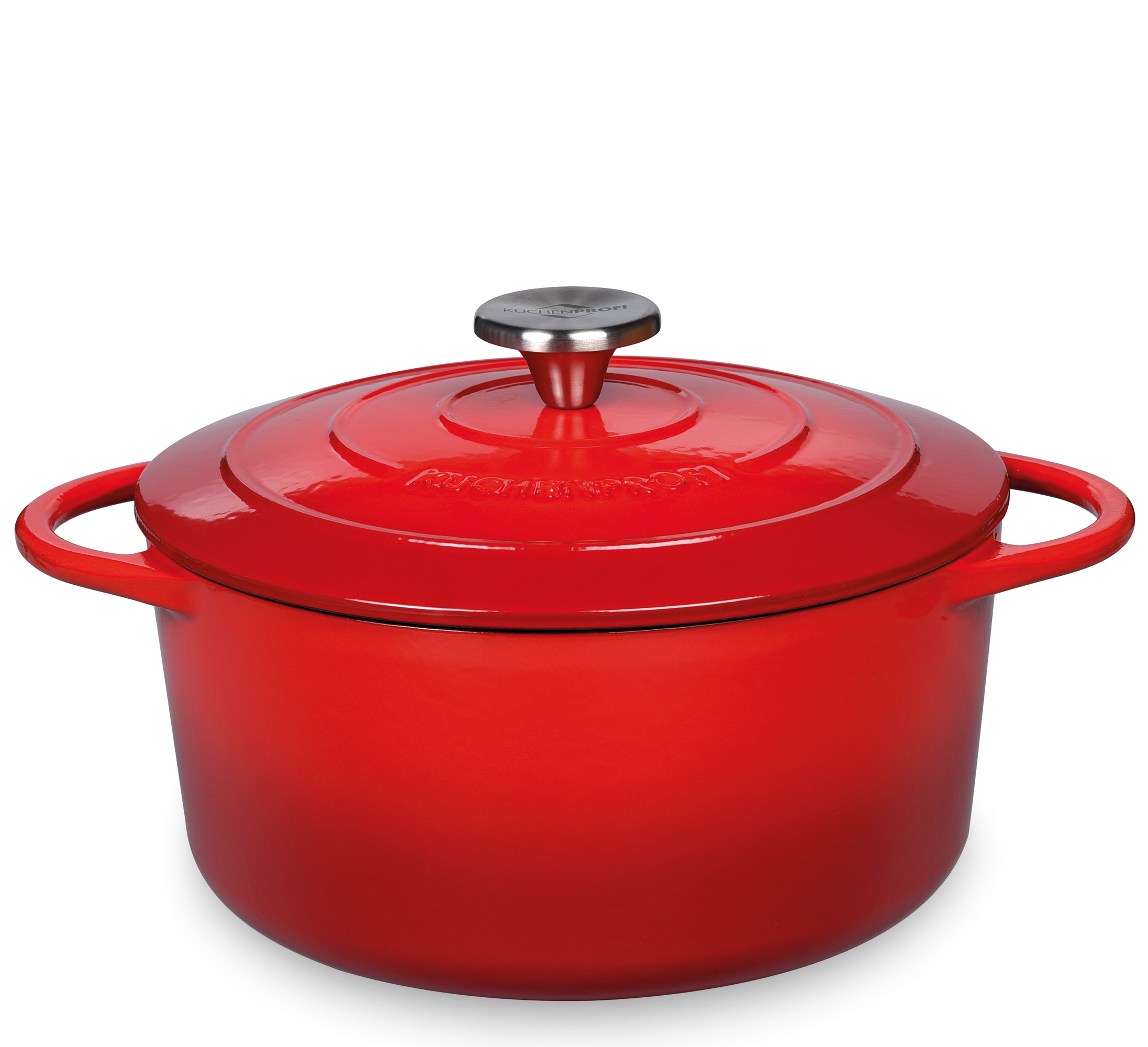 PROVENCE - Bratentopf rund, 22 cm classic red