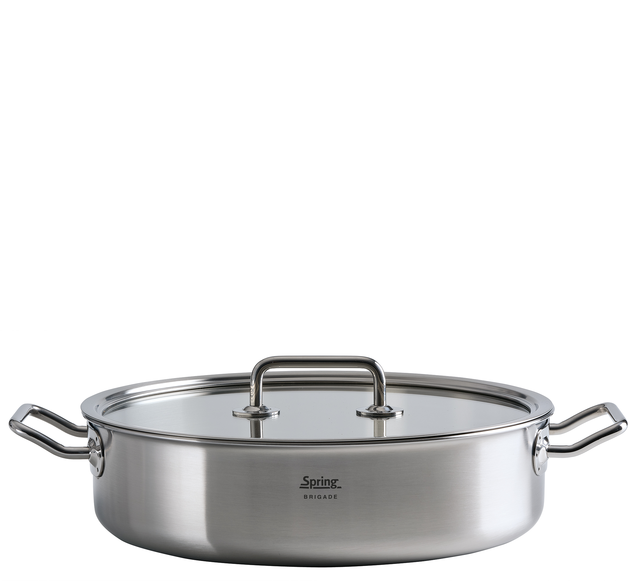 Gourmettopf mit Glasdeckel BRIGADE BASIC 28 cm