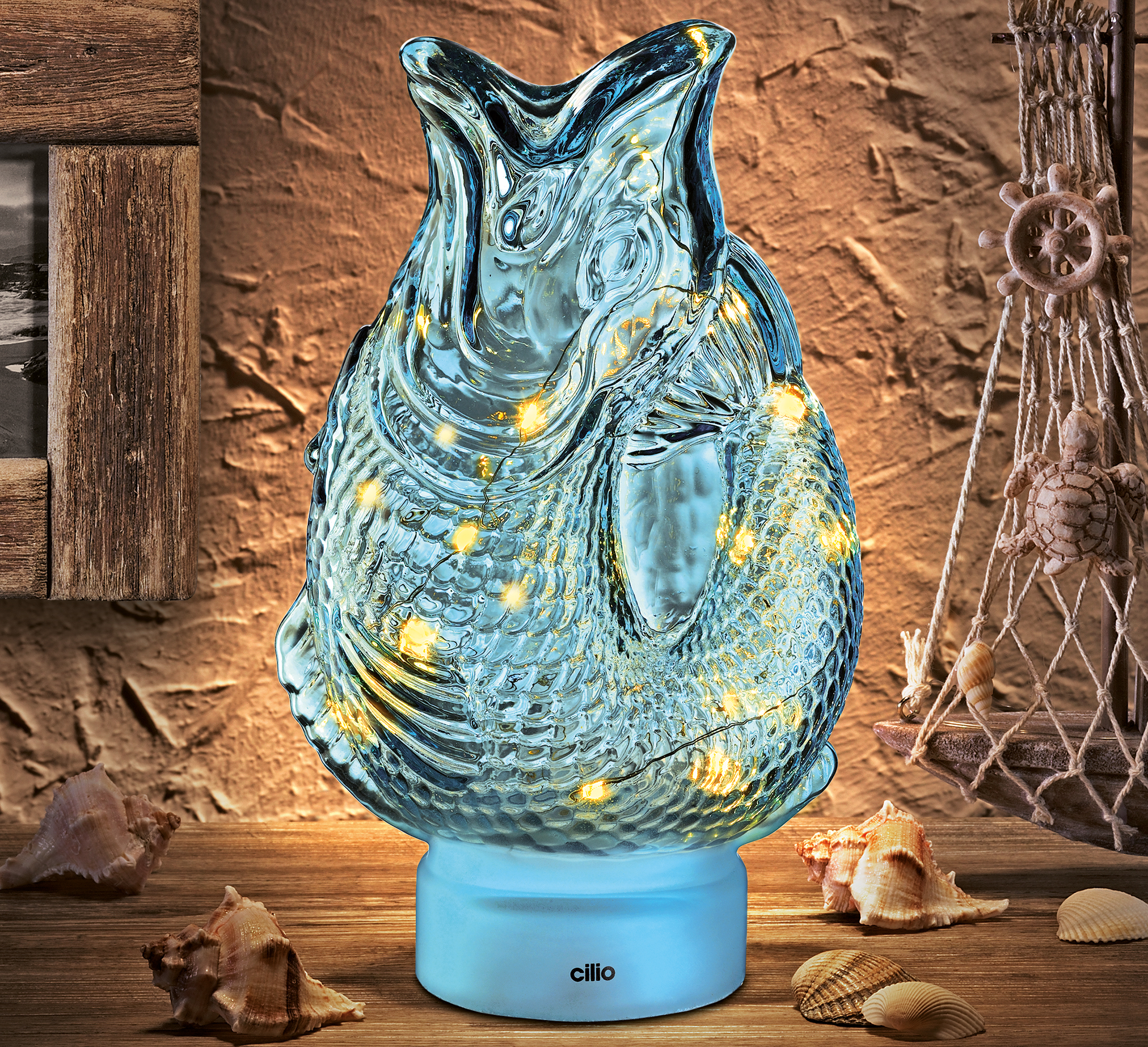 LED-Dekoleuchte NEMO blau