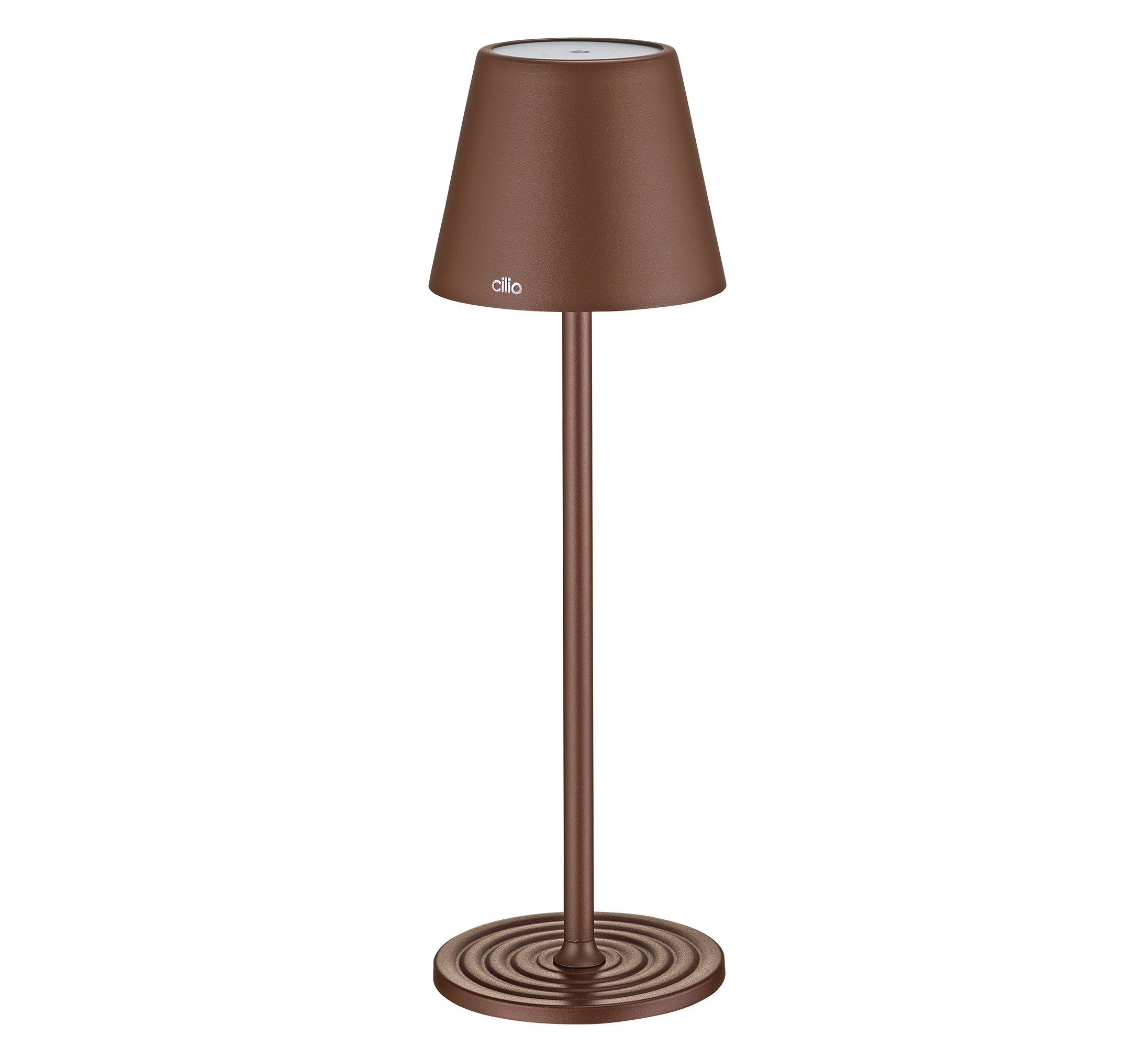 LED-Tischlampe SOLE braun