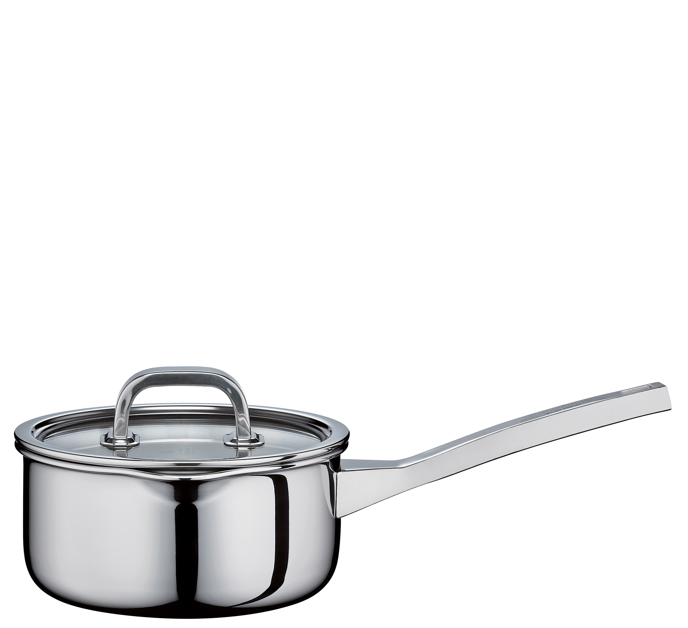 Stielkasserolle nieder Glasdeckel FINESSE2+ 16 cm