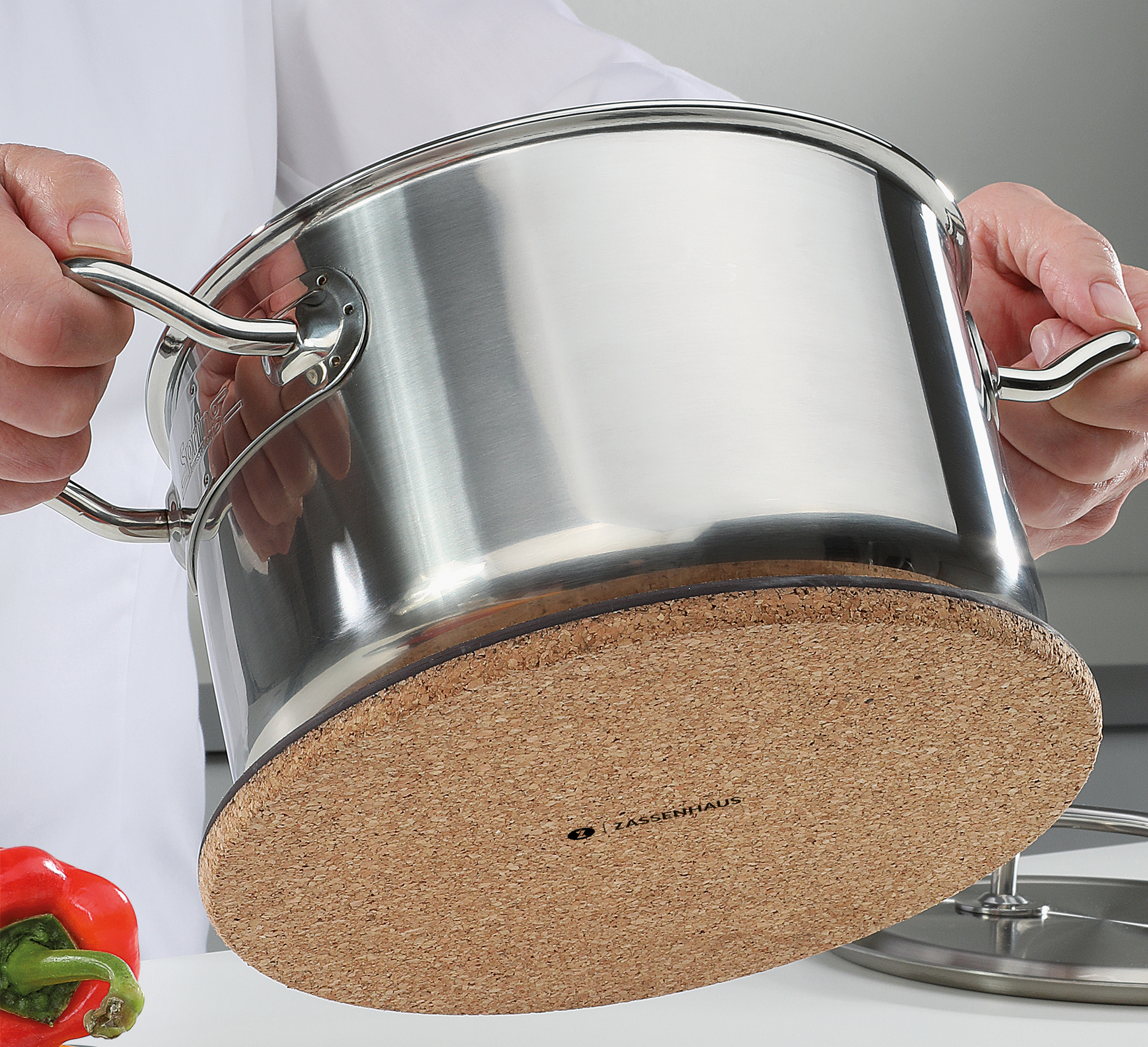 Untersetzer magnetisch 20 cm, Kork