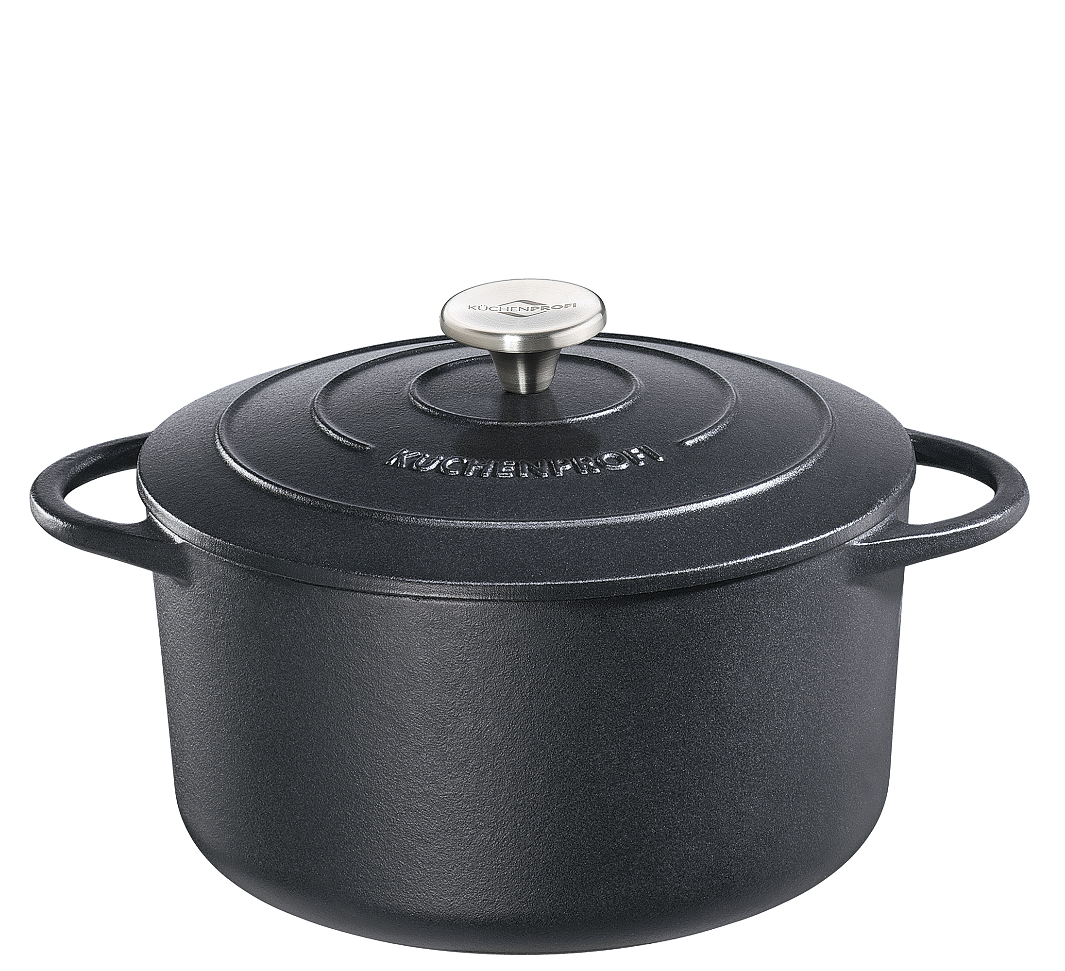 PROVENCE - Bratentopf rund, 28 cm classic black