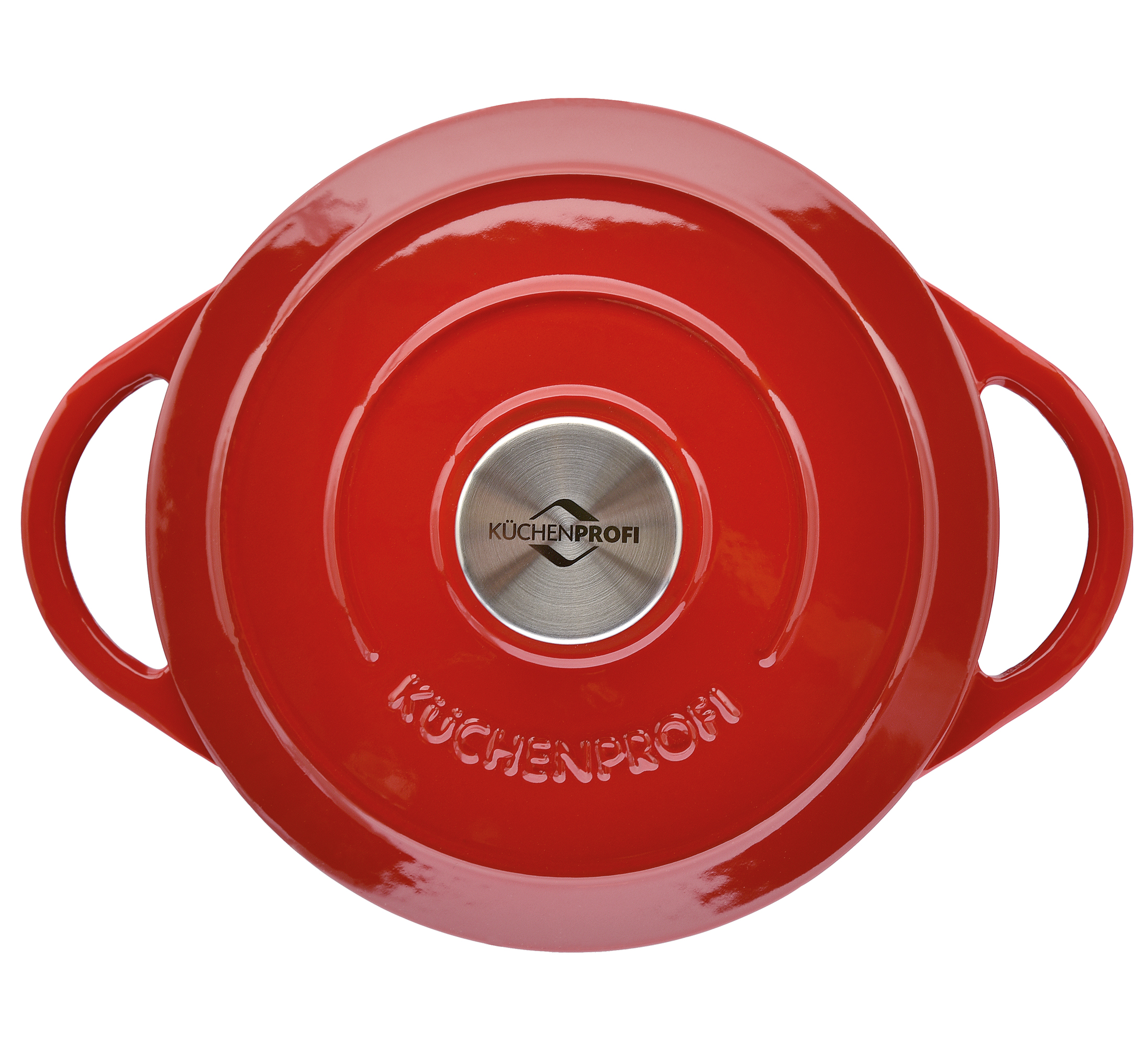 PROVENCE - Bratentopf rund, 24 cm classic red