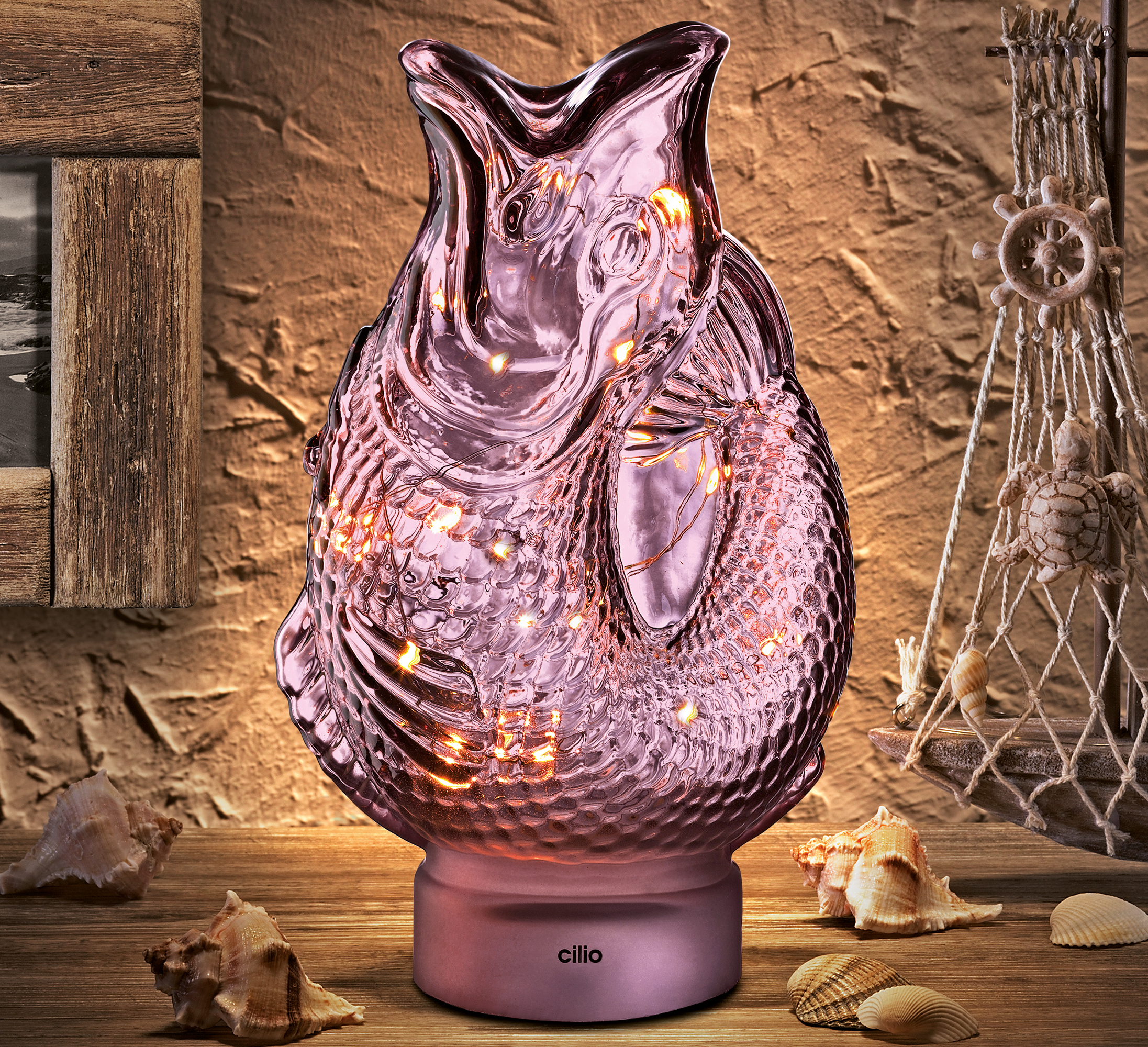 LED-Dekoleuchte NEMO lila