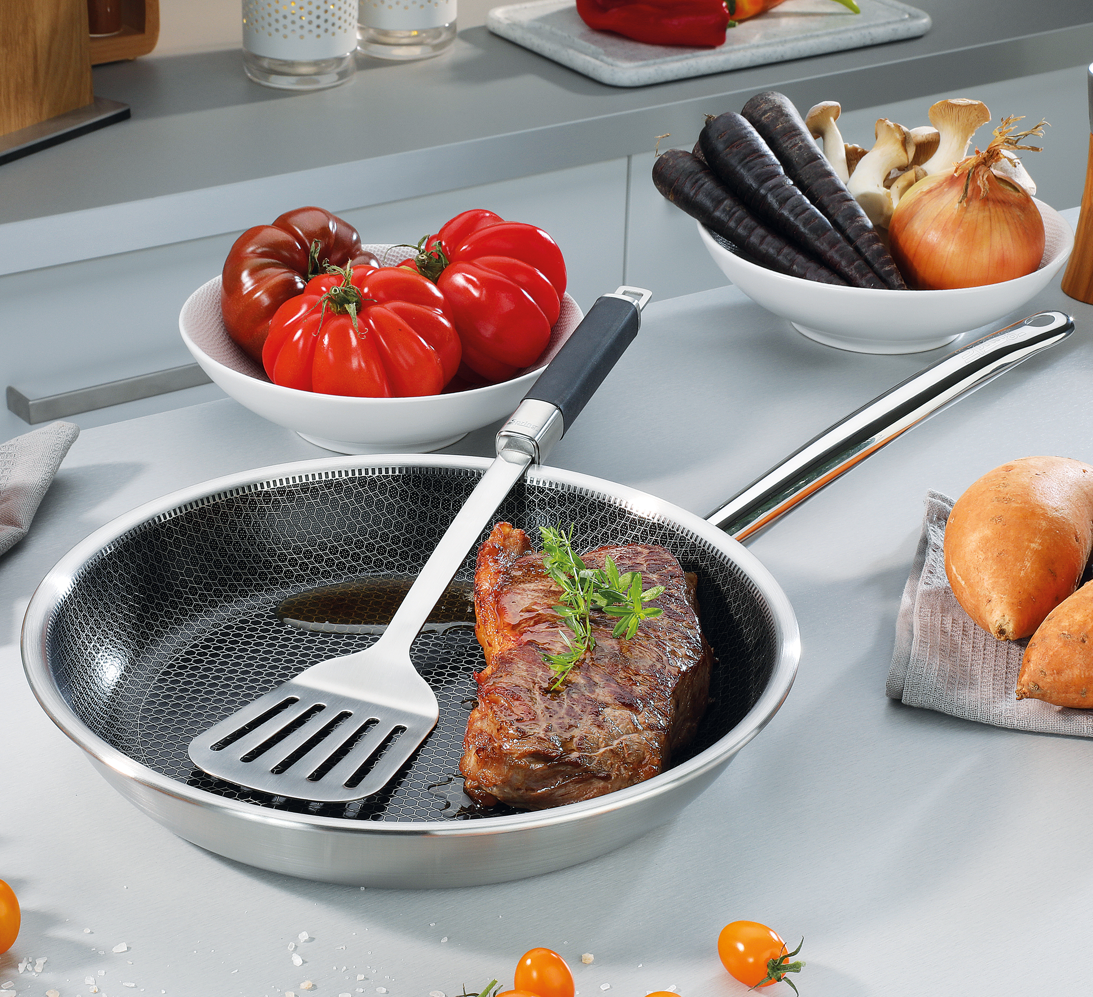 VULCANO - Bratpfanne CUT RESIST PURE 32 cm