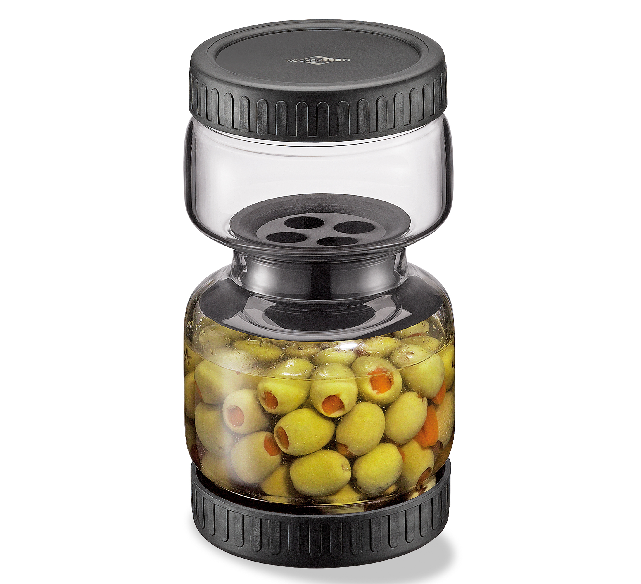 Abtropfglas TWIST 750 ml
