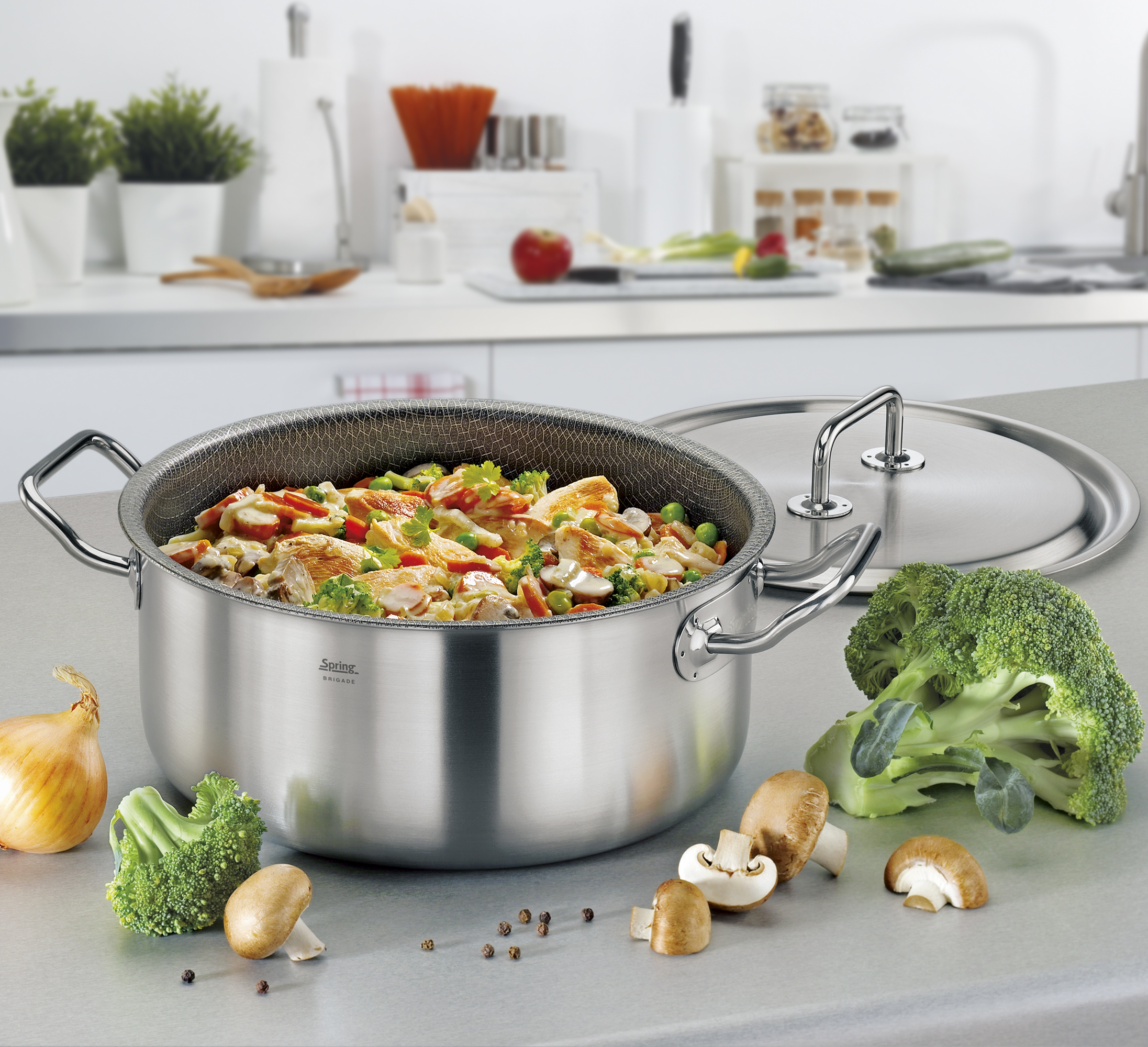 BRIGADE PREMIUM - Bratentopf CUT RESIST PURE 24 cm