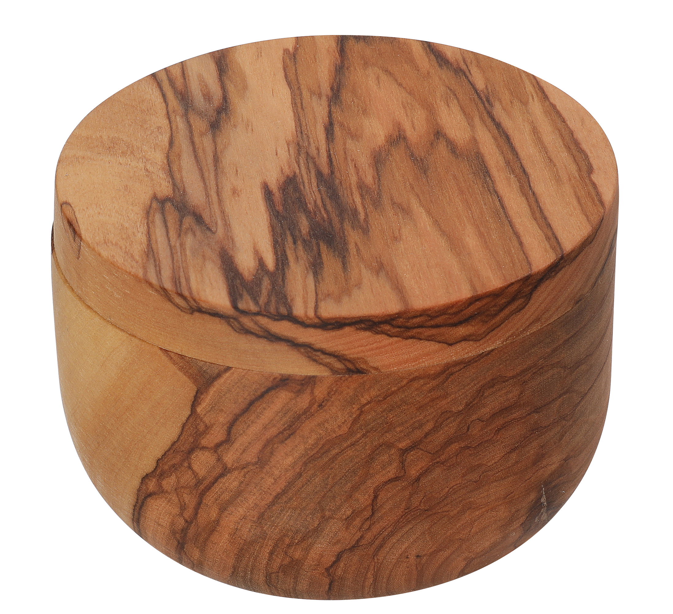 Salz-/Gewürztopf, Olivenholz Ø 9,5 cm