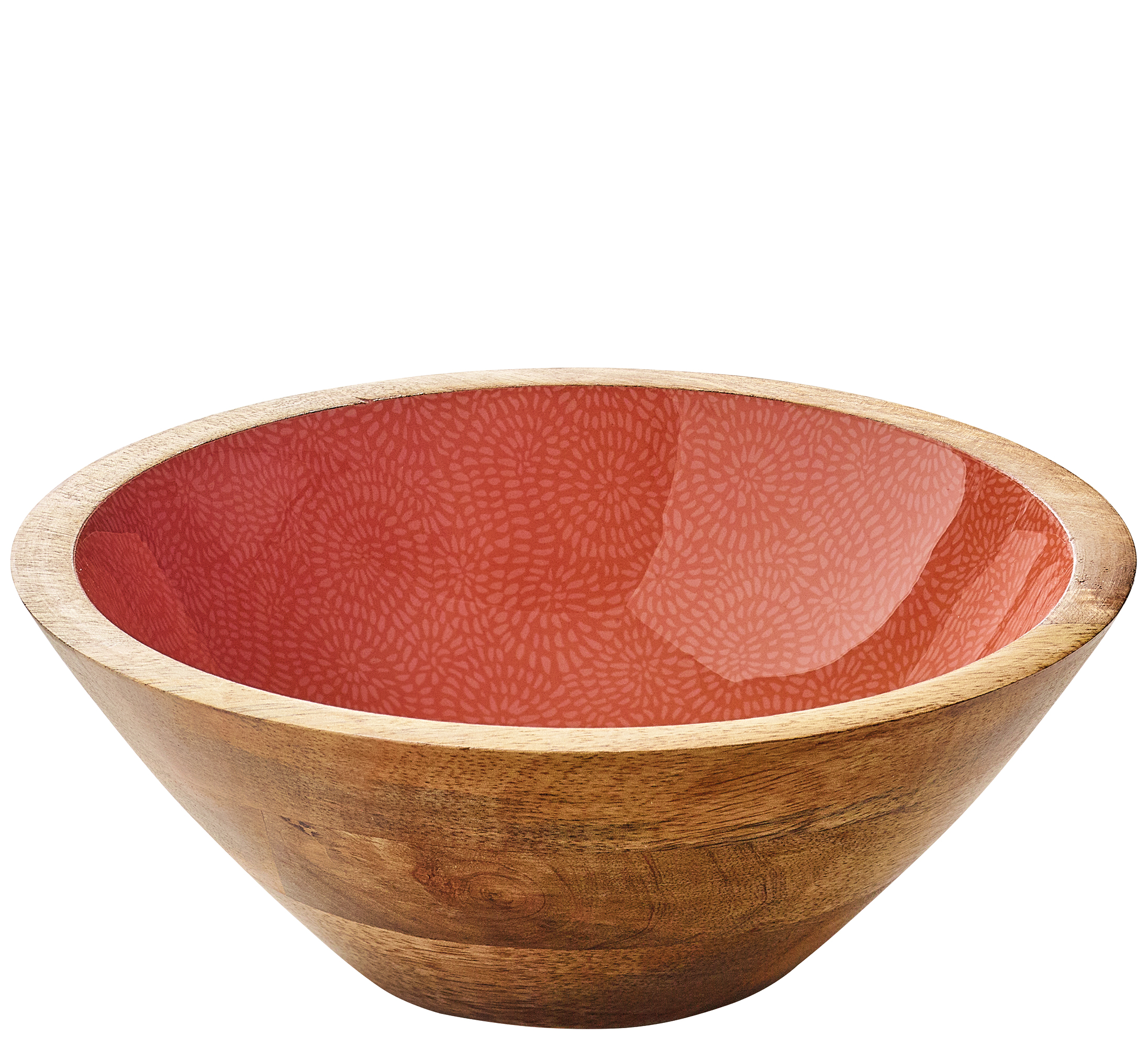 Schüssel BRUSH CORAL, Mango, Ø 20 cm x 8 cm