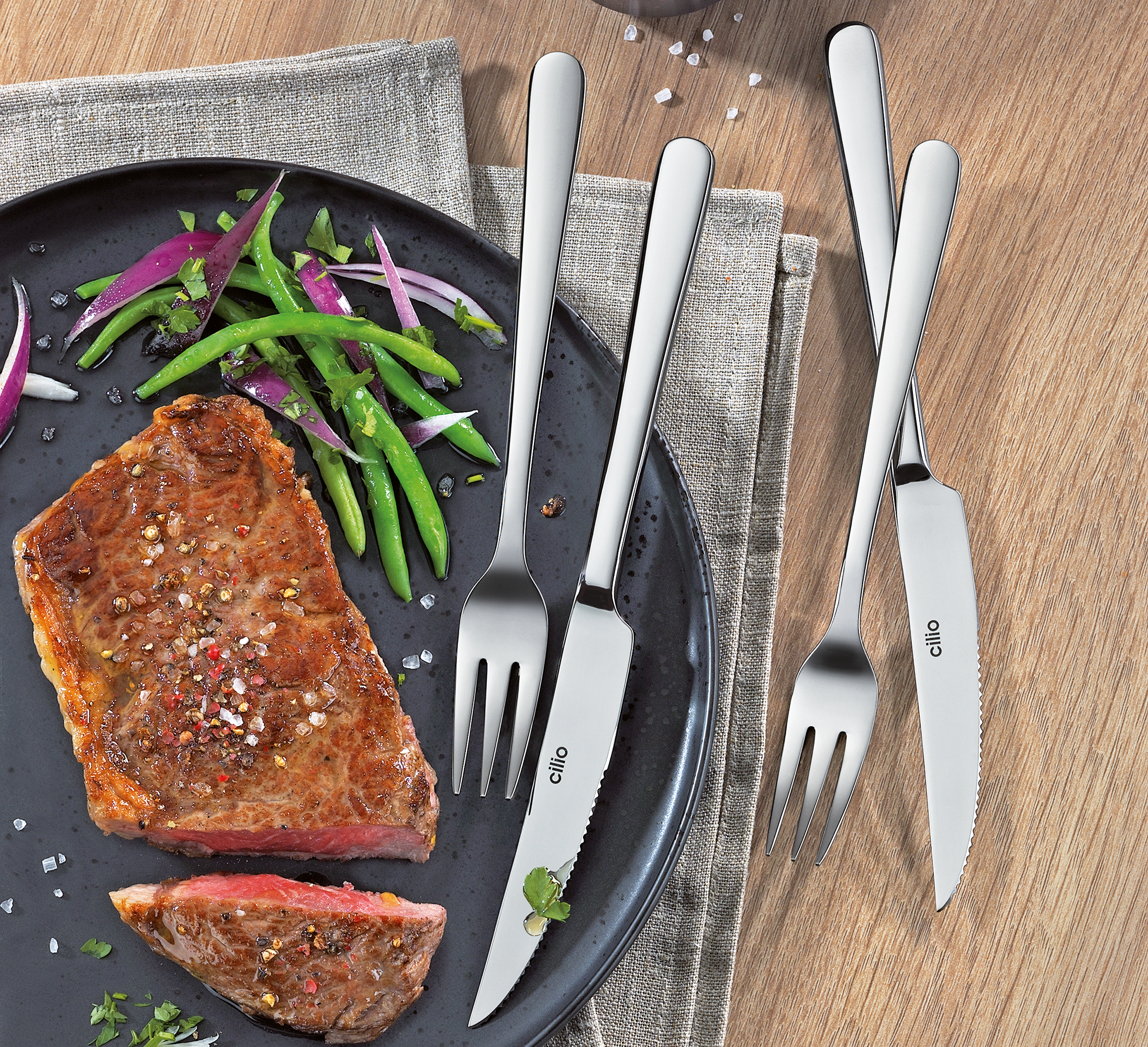 Steakbesteck ROMA 2er-Set