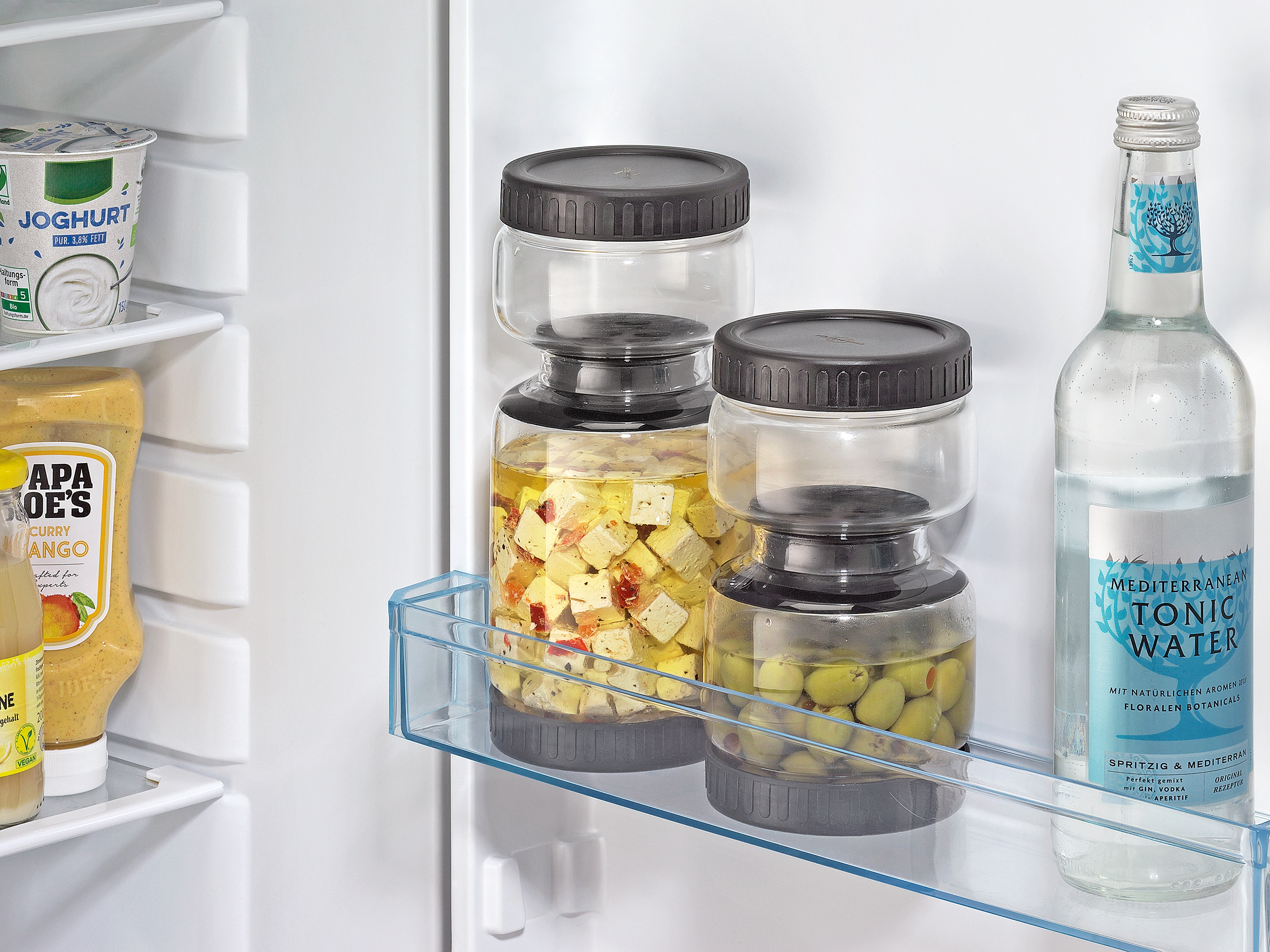 Abtropfglas TWIST 750 ml
