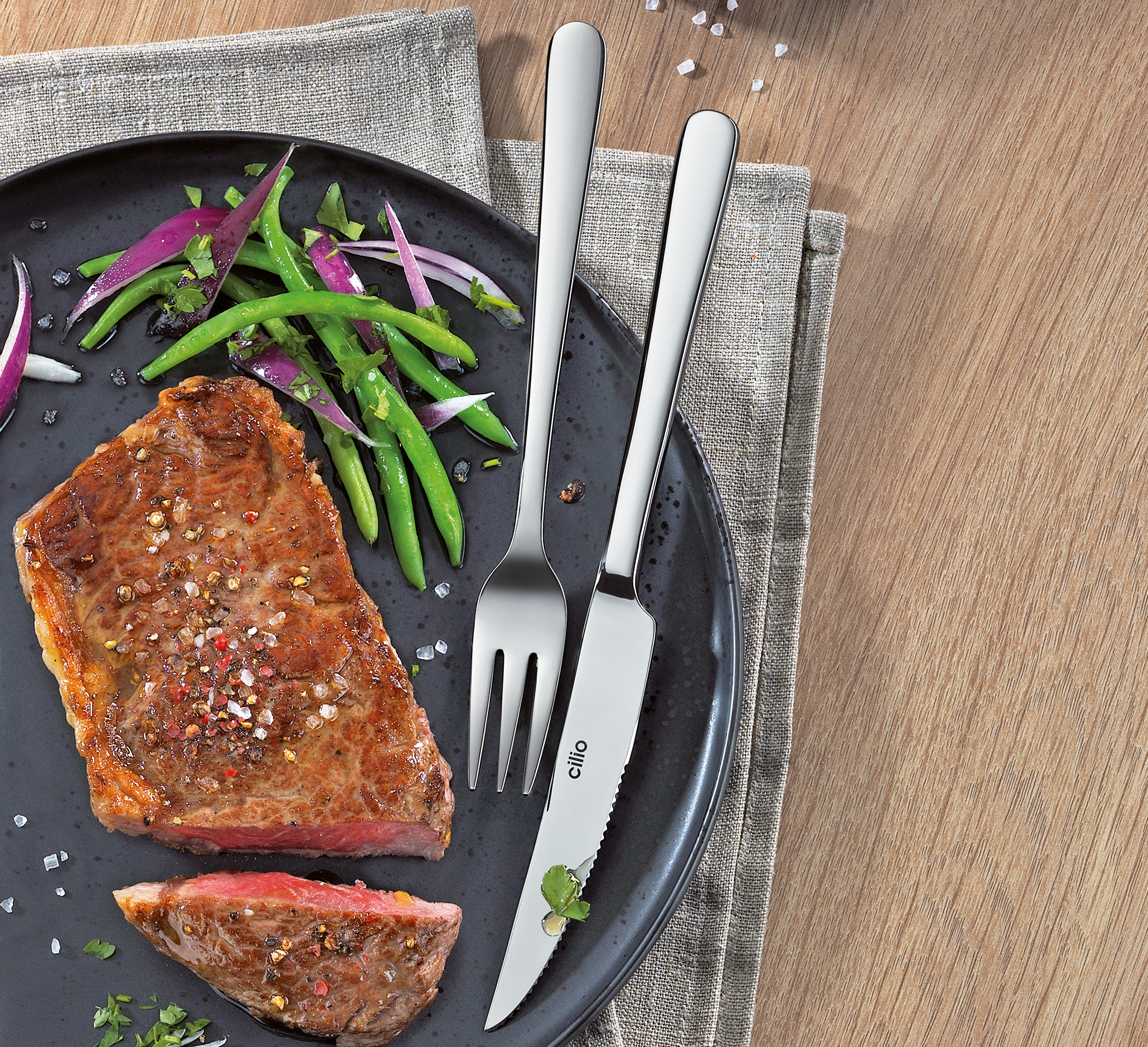 Steakbesteck ROMA 2er-Set