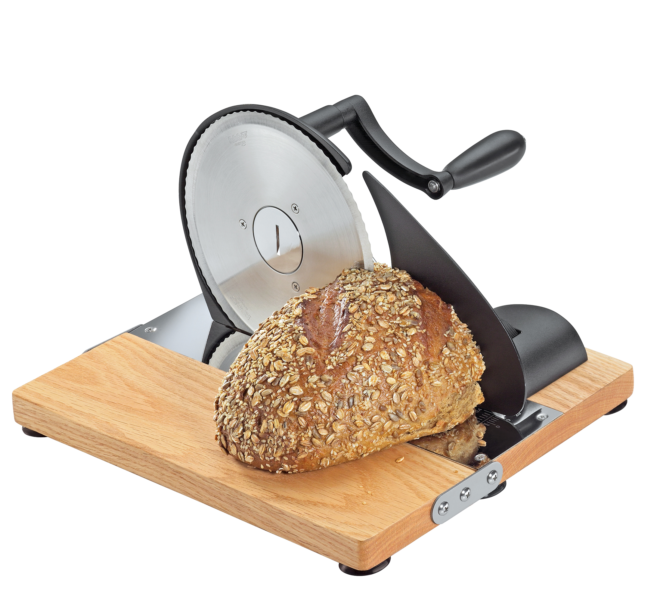 Brotschneidemaschine VINTAGE, manuell, schwarz
