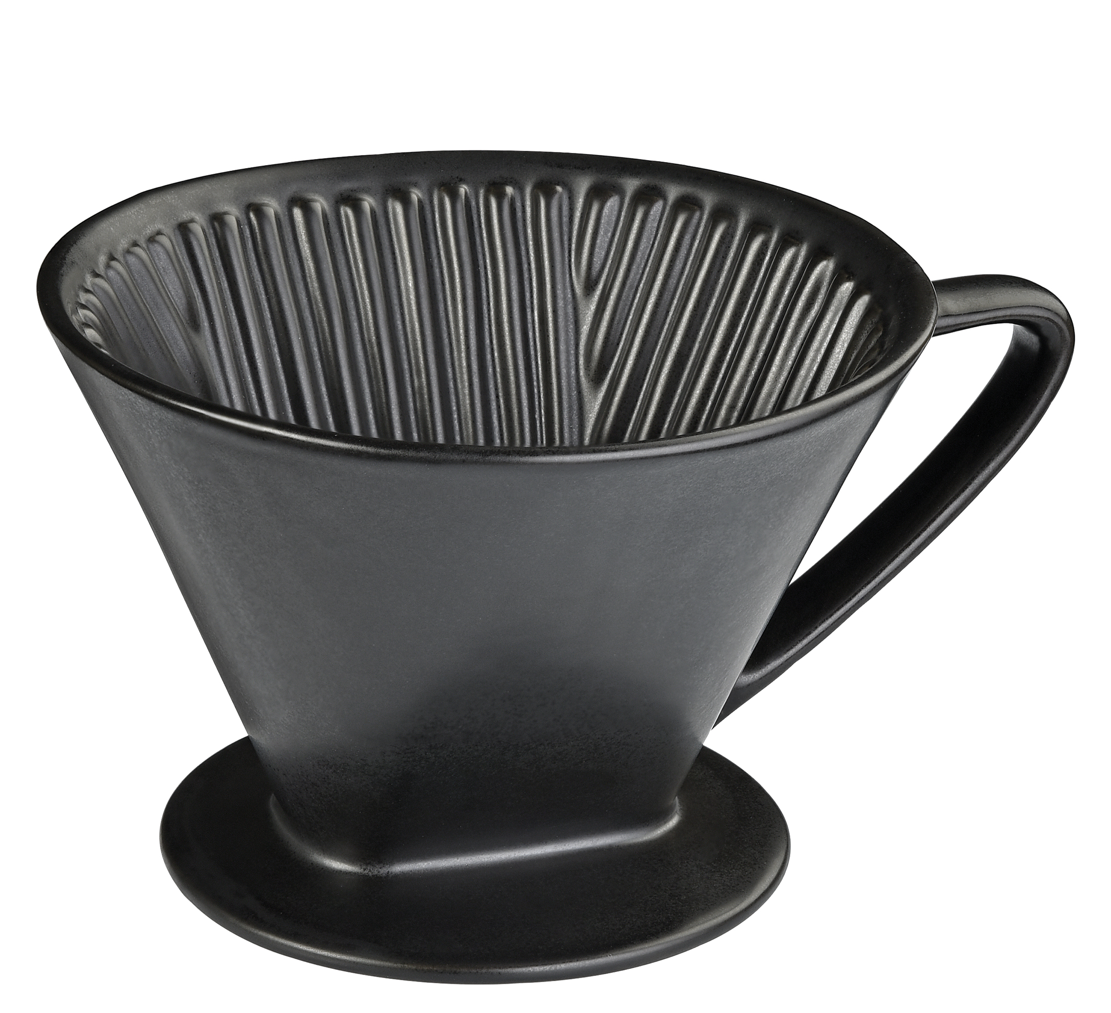 Kaffeefilter Gr. 4 schwarz matt