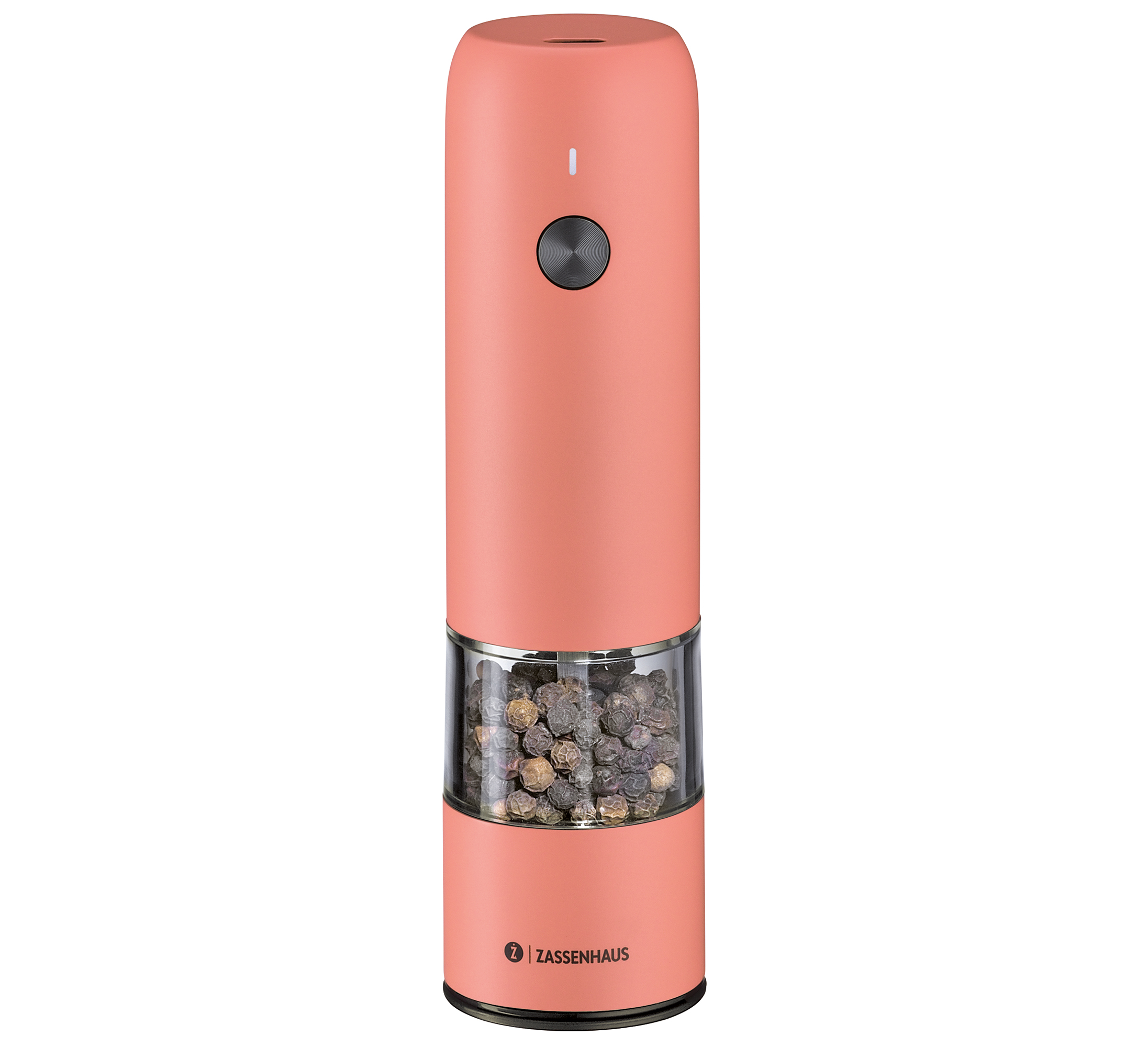 Pfeffermühle KÖLN USB elektrisch 14 cm coral