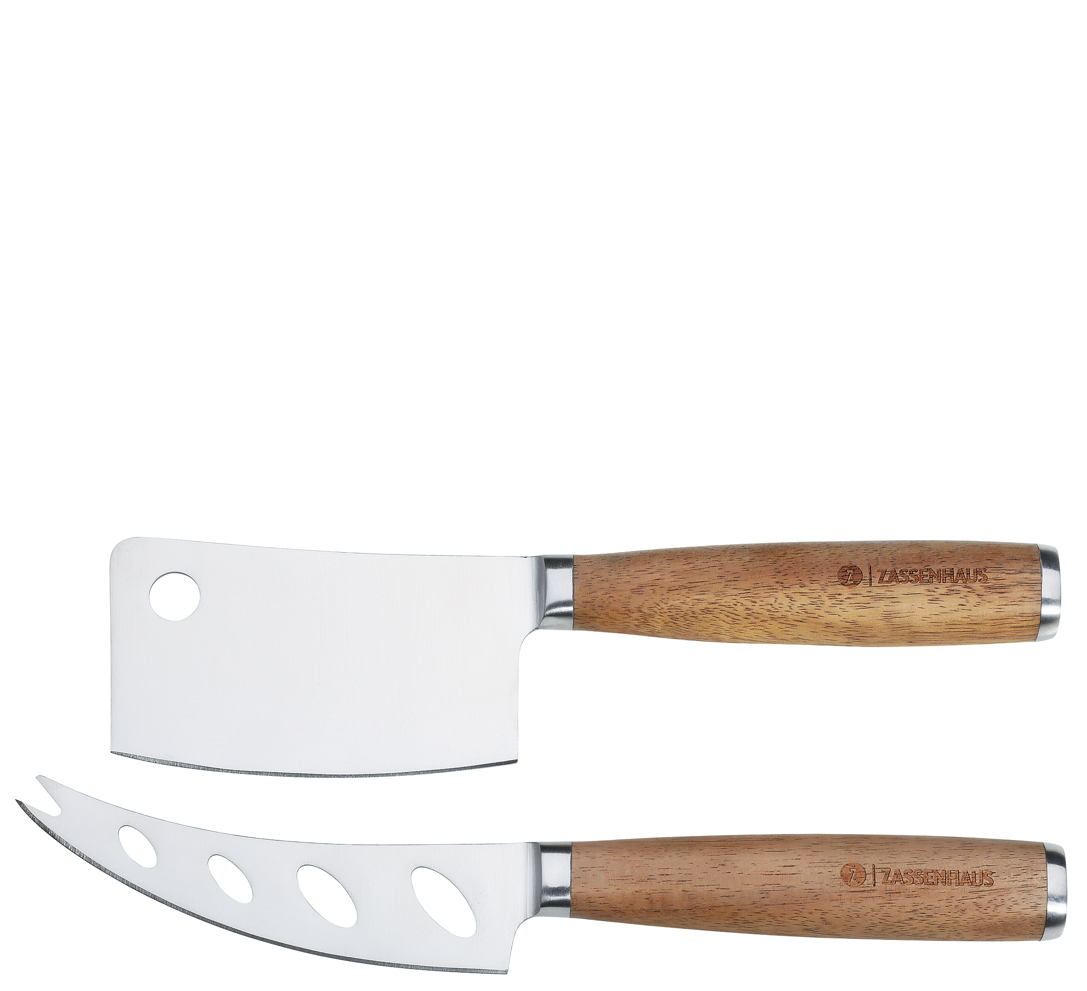 Käsemesser-Set 2-tlg., Akazie