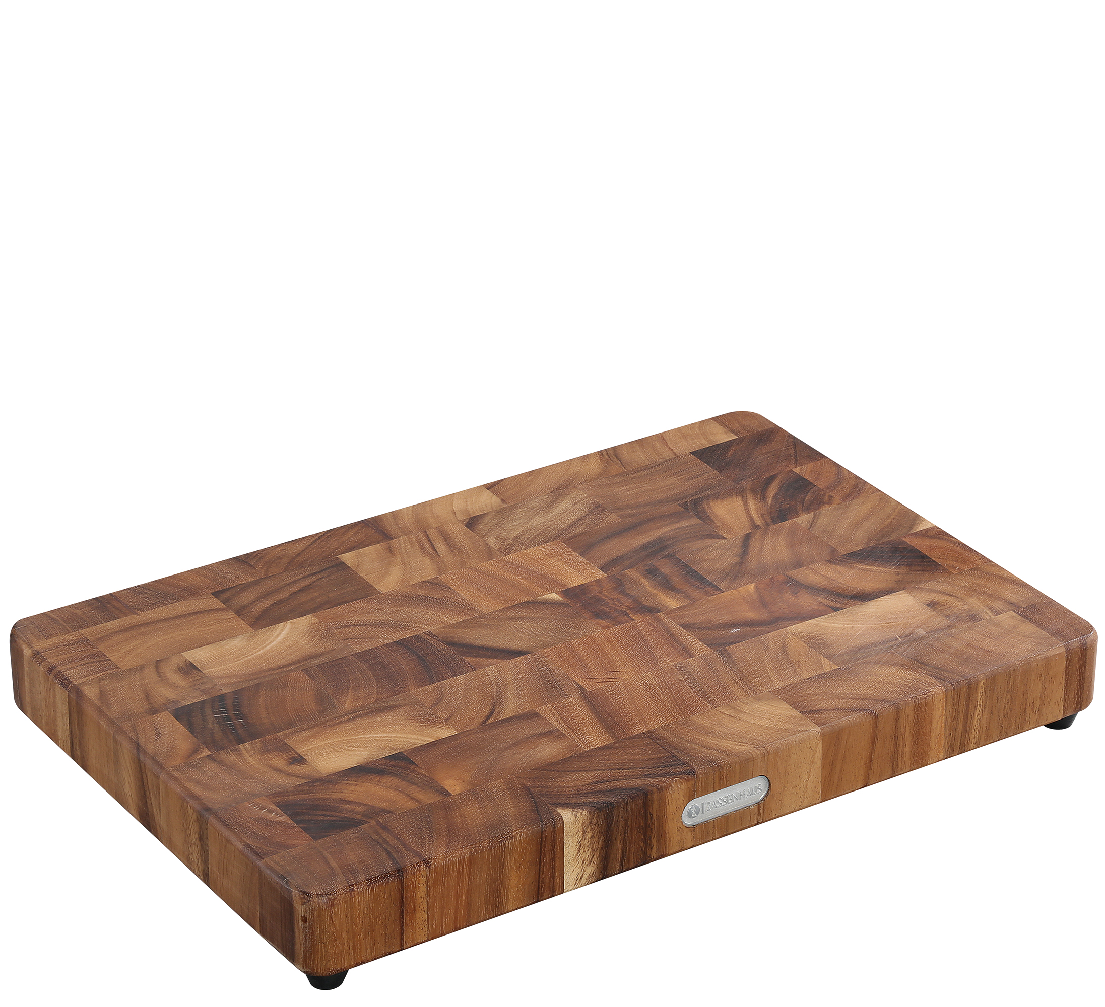 Hackblock, Akazie Stirnholz 45 x 30 x 4,5 cm