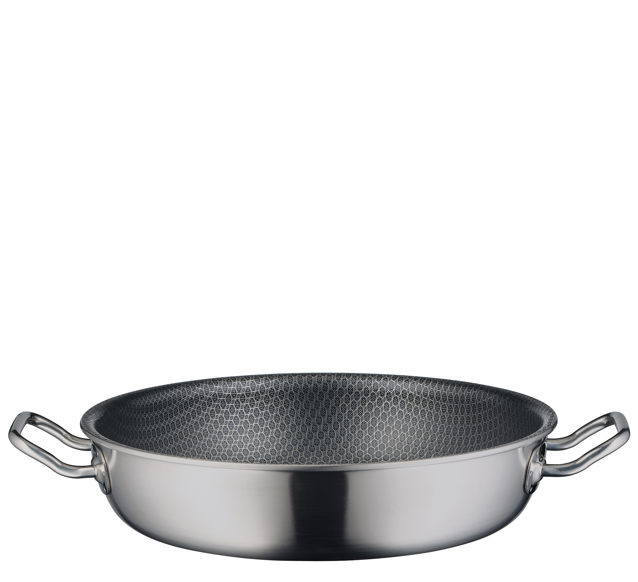 BRIGADE PREMIUM - Schmorpfanne mit Glasdeckel CUT RESIST PURE 28 cm