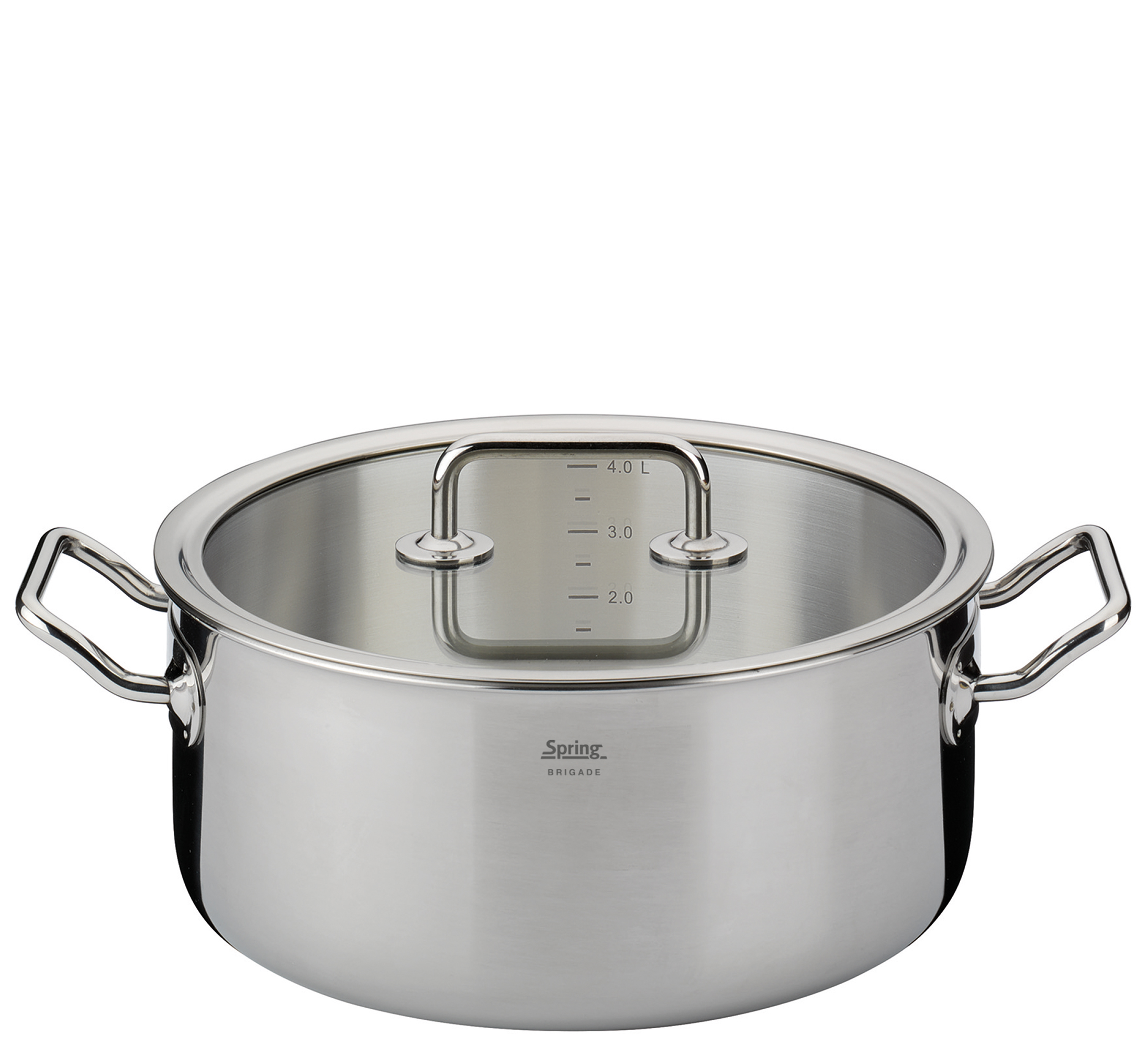 Bratentopf mit Glasdeckel BRIGADE BASIC 24 cm