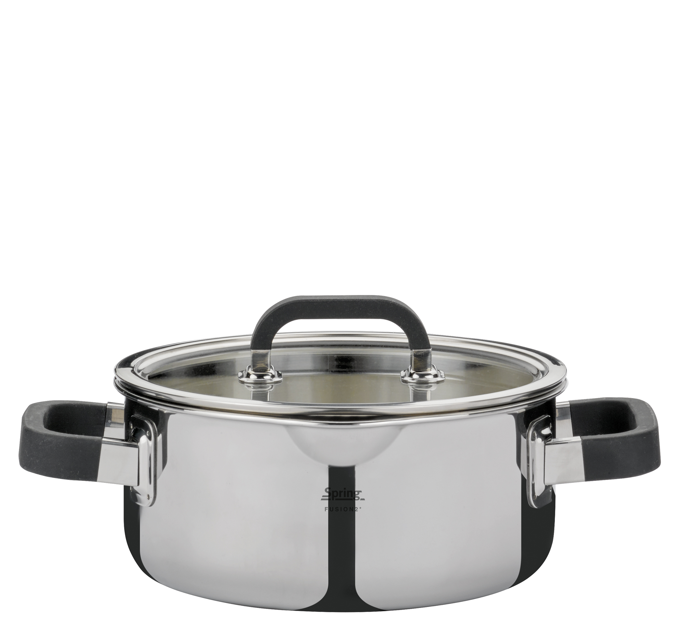 Bratentopf mit Glasdeckel FUSION2+ 16 cm