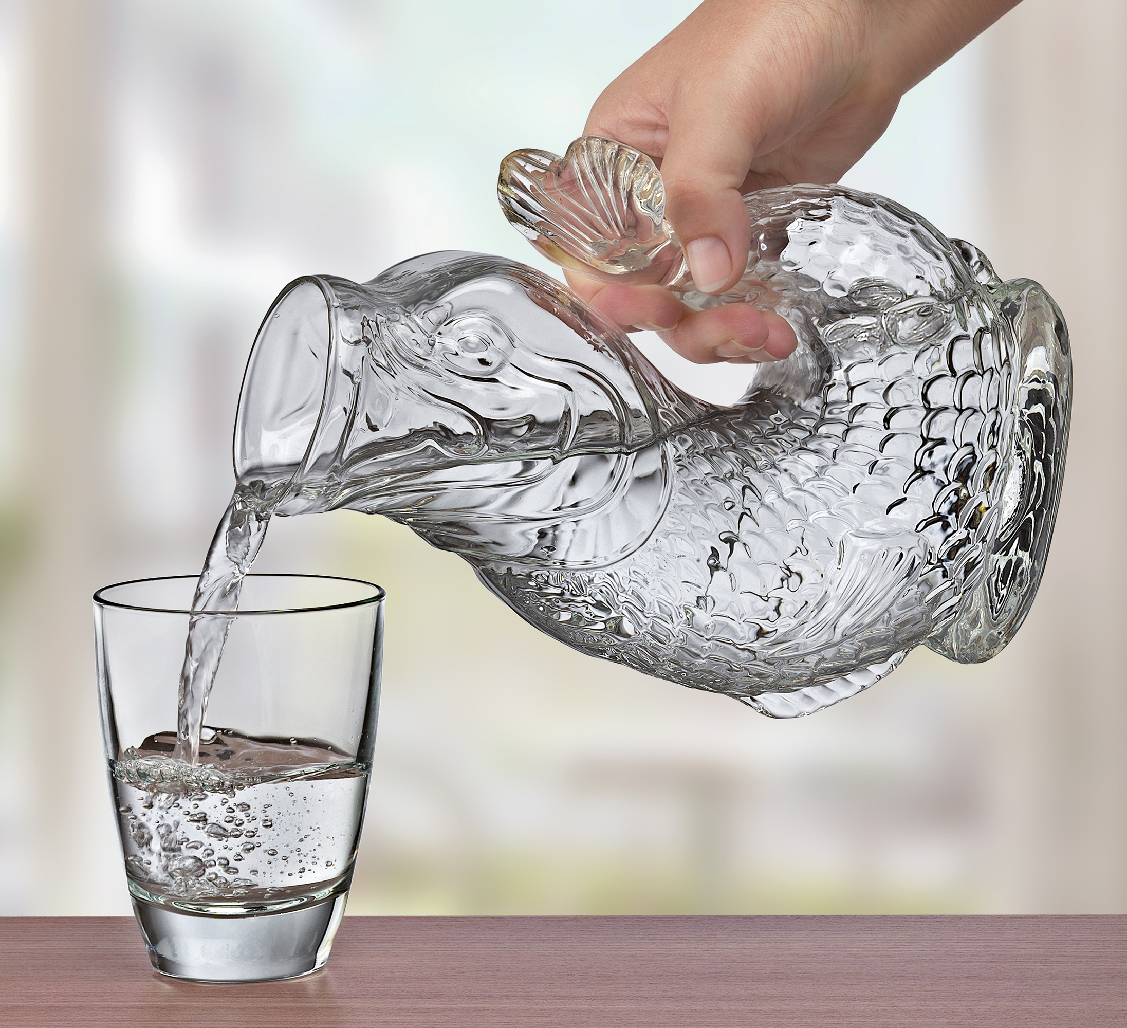 Wasserkaraffe NEMO transparent